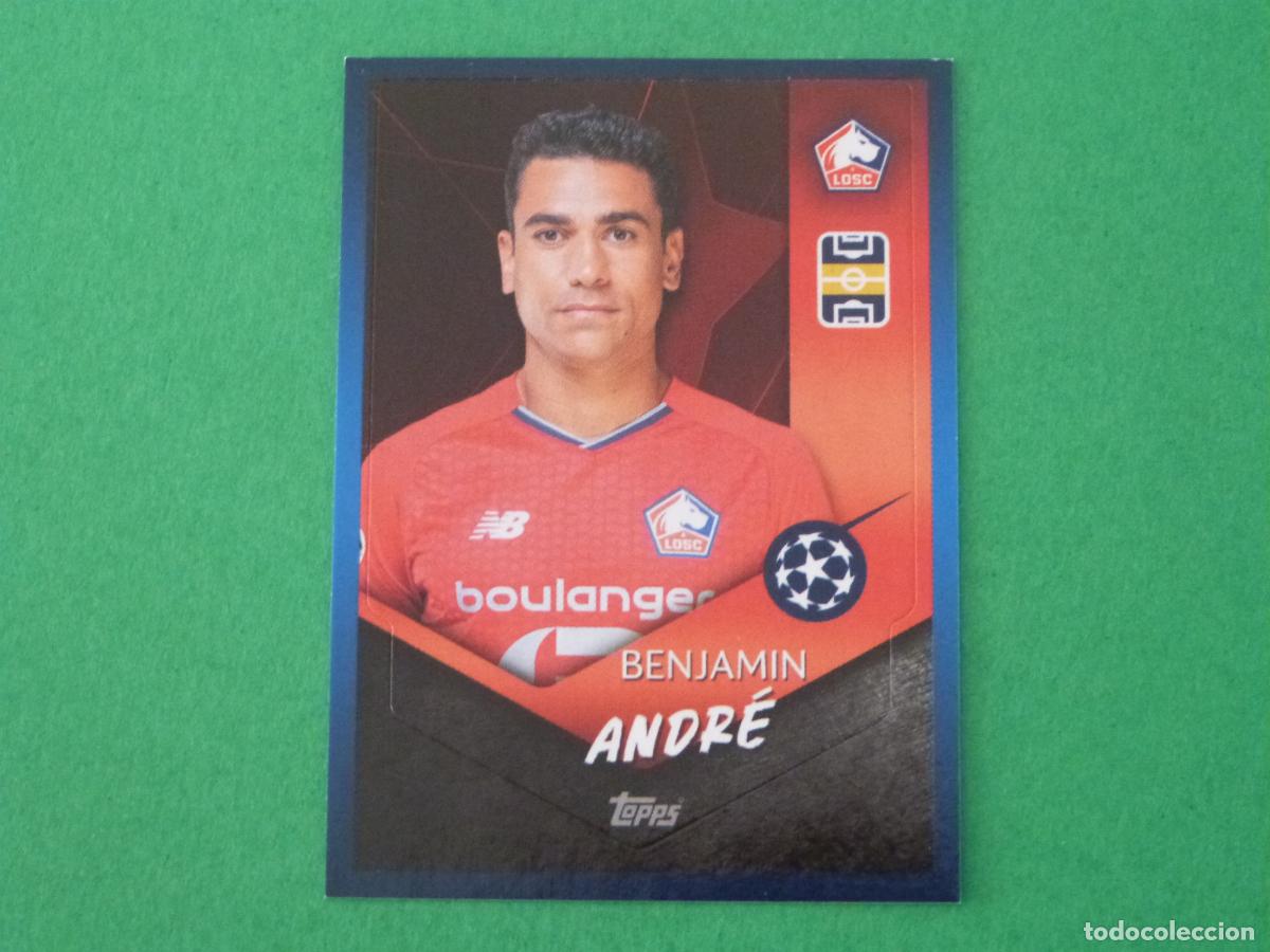 Cromos de Futebol: CROMO FUTBOL ANDRE LILLE OLIMPIQUE SC SIN PEGAR N&ordm; 509 CHAMPIONS LEAGUE 2021-2022/21-22 TOPPS