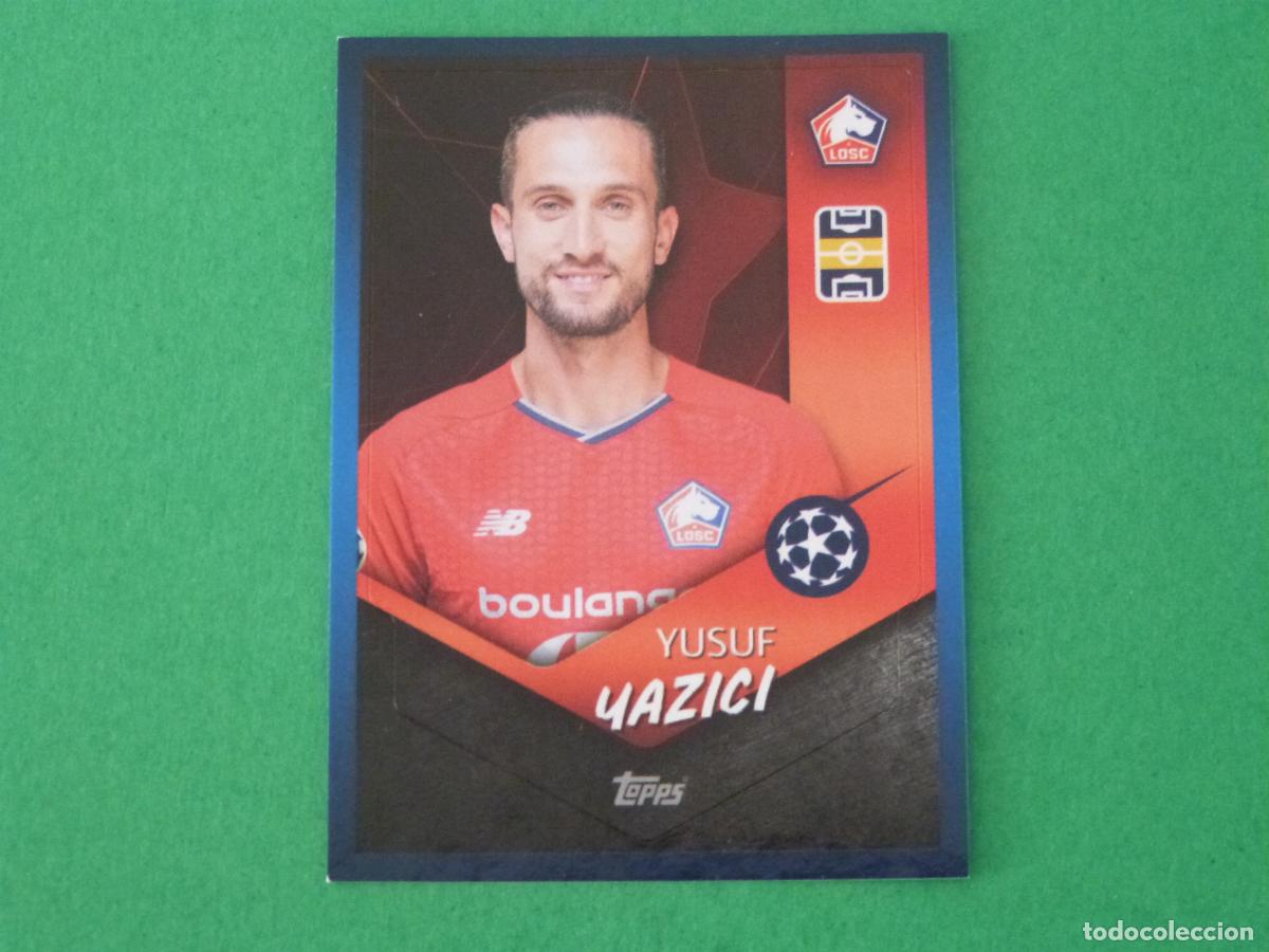 Football Stickers: CROMO FUTBOL YAZICI LILLE OLIMPIQUE SC SIN PEGAR N&ordm; 513 CHAMPIONS LEAGUE 2021-2022/21-22 TOPPS