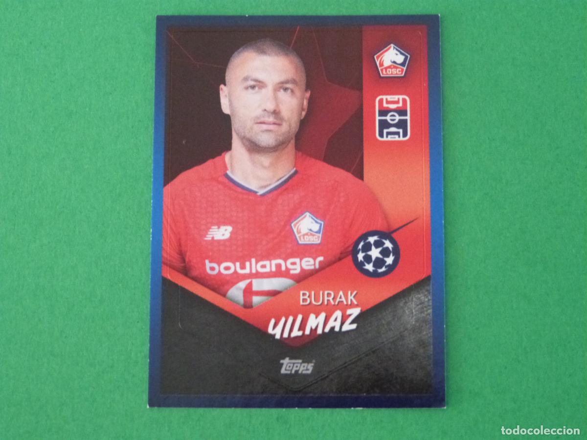 Football Stickers: CROMO FUTBOL YILMAZ LILLE OLIMPIQUE SC SIN PEGAR N&ordm; 516 CHAMPIONS LEAGUE 2021-2022/21-22 TOPPS