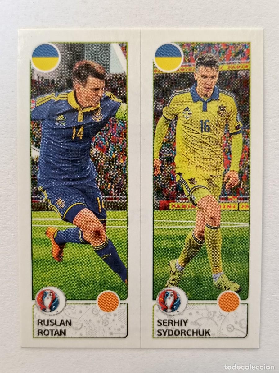 Football Stickers: #271 ROTAN-SYDORCHUK (UCRANIA) EURO FRANCIA 2016 PANINI
