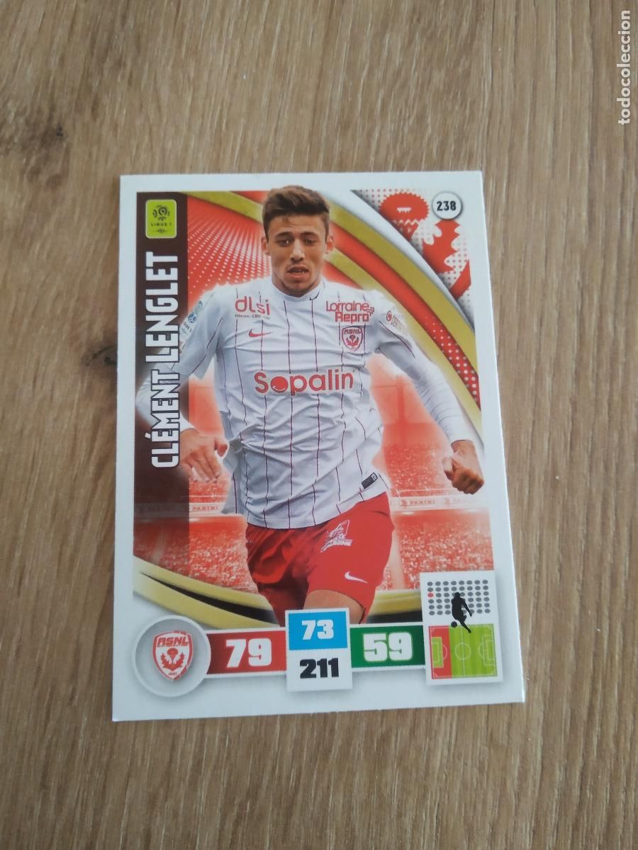 Football Stickers: 238 LENGLET NANCY CROMO FUTBOL PANINI LIGA FRANCIA 2016-2017 FOOT LIGUE 1 ADRENALYN 16-17