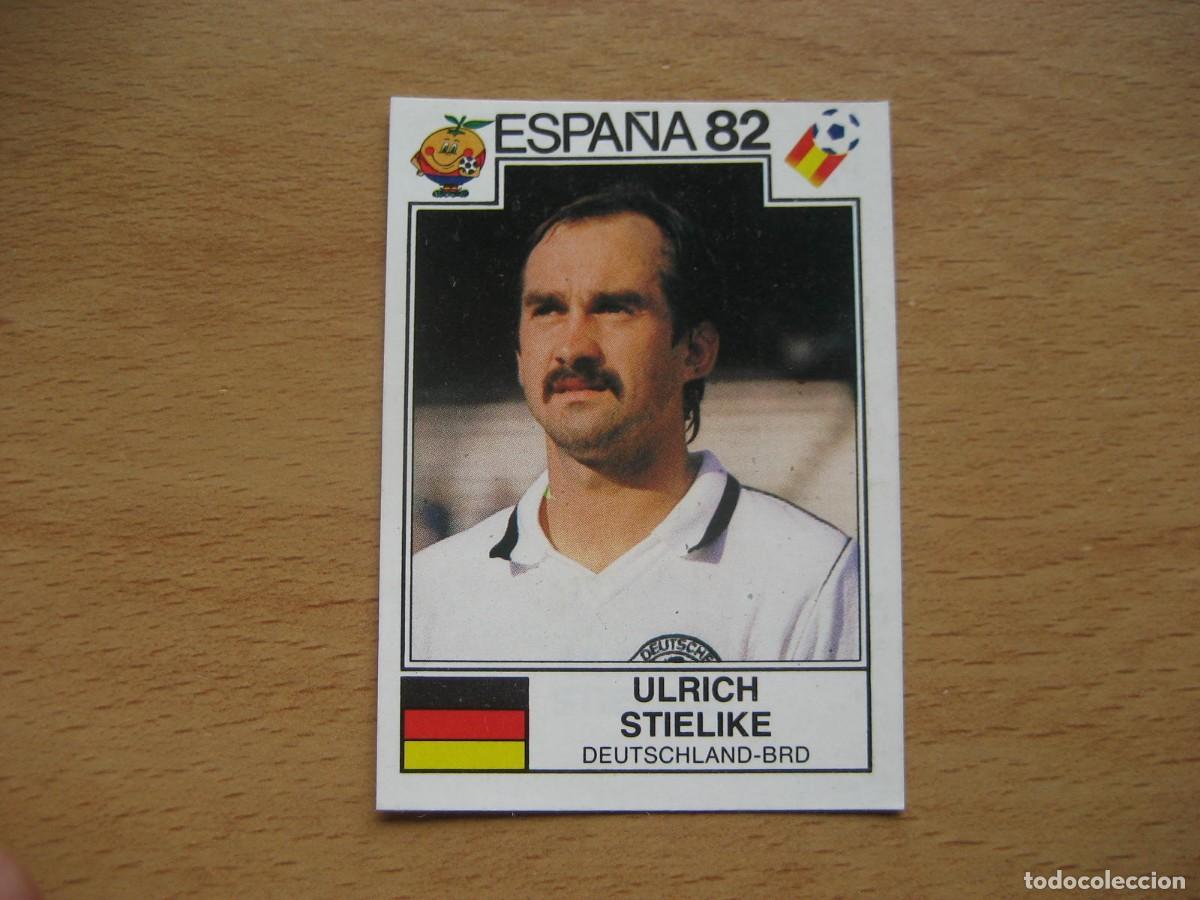 Football Stickers: ESPA&Ntilde;A 82 - N&ordm; 114 ULRICH STIELIKE - ALEMANIA OCC. - PANINI