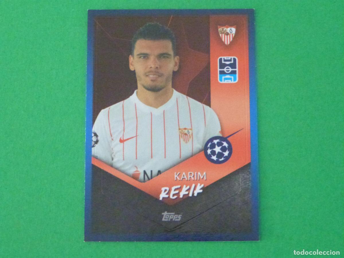 Football Stickers: CROMO FUTBOL REKIK SEVILLA F.C. SIN PEGAR N&ordm; 521 CHAMPIONS LEAGUE 2021-2022/21-22 TOPPS