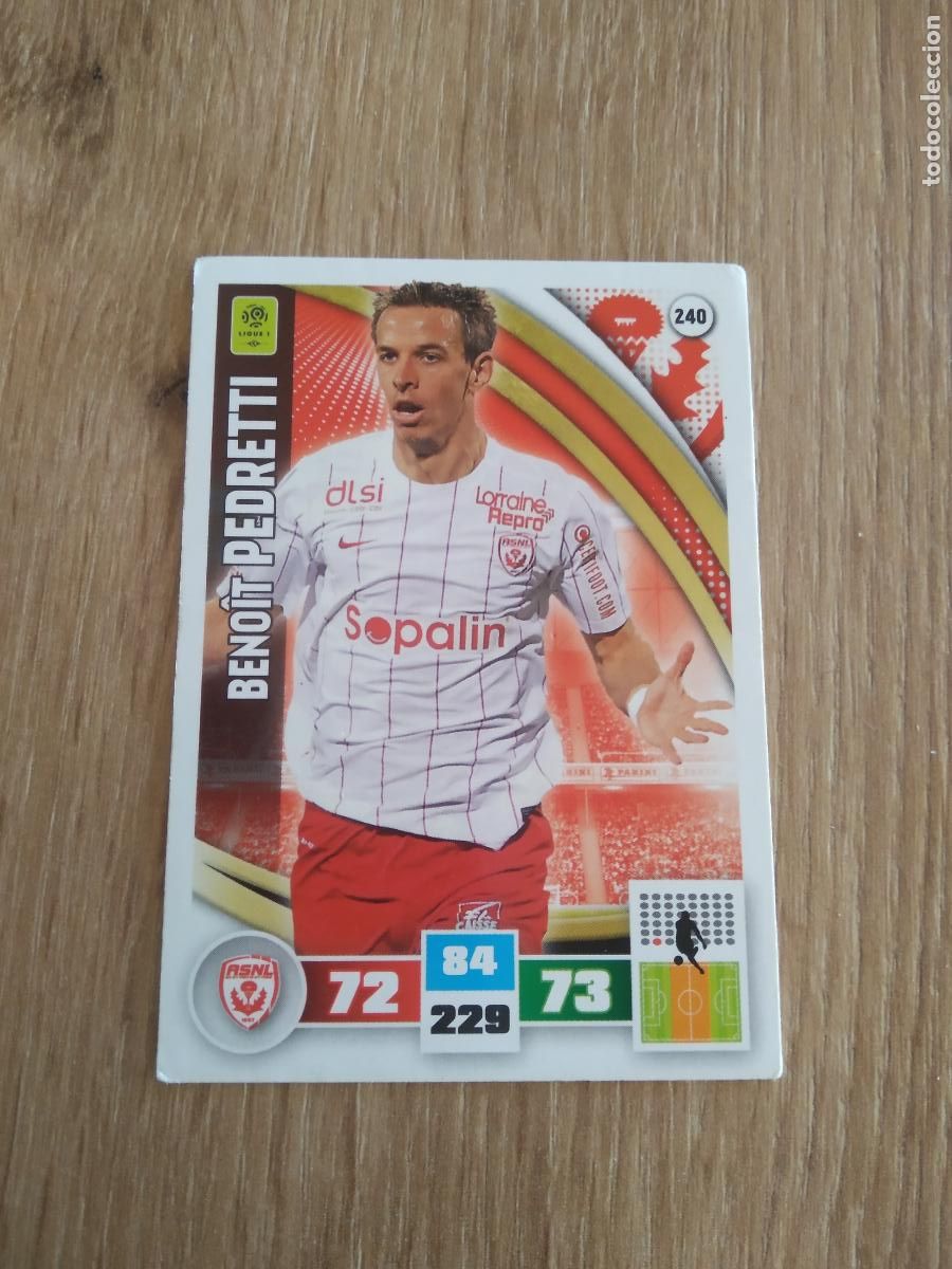 Football Stickers: 240 BENOIT PEDRETTI NANCY CROMO FUTBOL PANINI LIGA FRANCIA 2016-2017 FOOT LIGUE 1 ADRENALYN 16-17