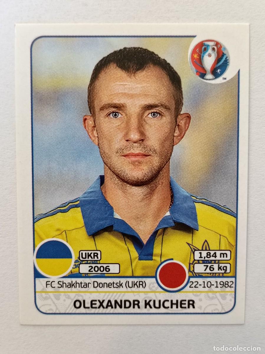 Football Stickers: #274 OLEXANDR KUCHER (UCRANIA) EURO FRANCIA 2016 PANINI