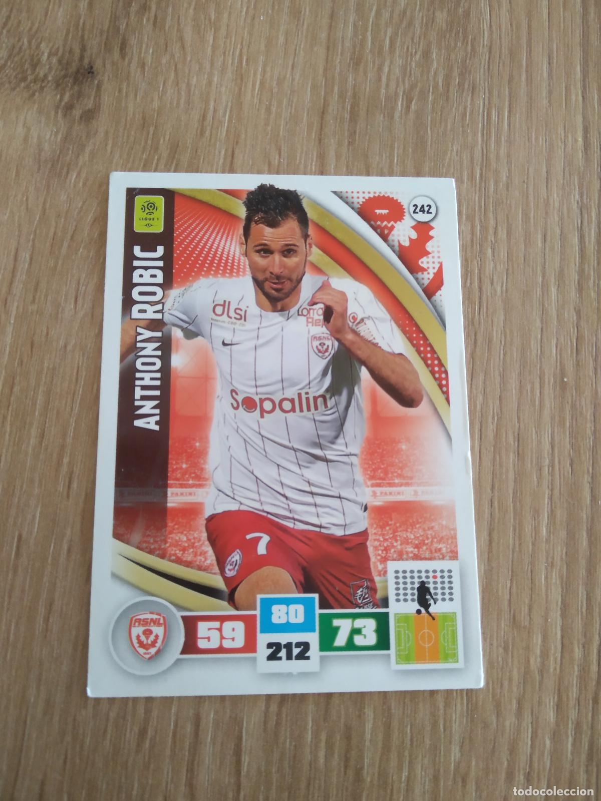 Football Stickers: 242 ANTHONY ROBIC NANCY CROMO FUTBOL PANINI LIGA FRANCIA 2016-2017 FOOT LIGUE 1 ADRENALYN 16-17