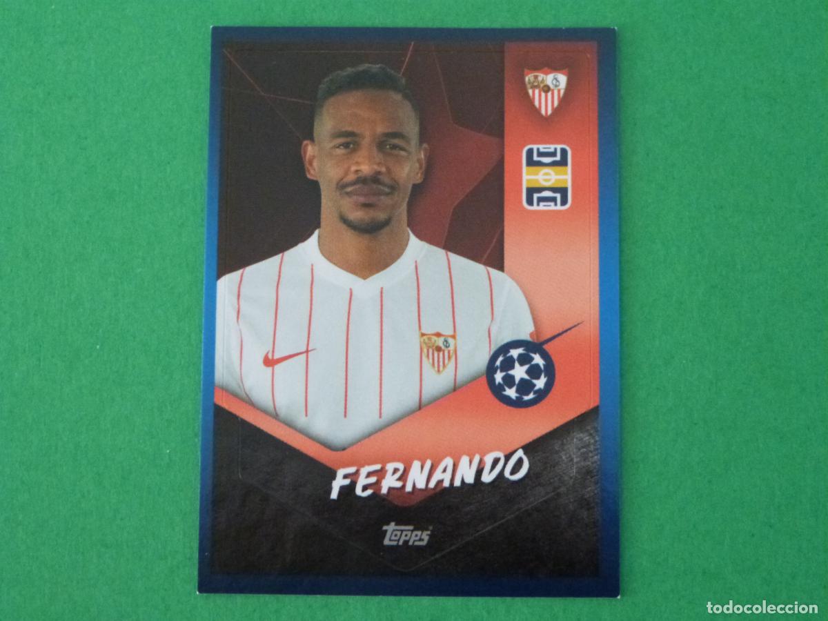 Football Stickers: CROMO FUTBOL FERNANDO SEVILLA F.C. SIN PEGAR N&ordm; 526 CHAMPIONS LEAGUE 2021-2022/21-22 TOPPS