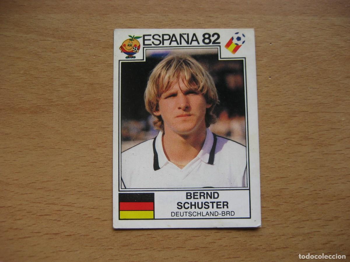 Cromos de F&uacute;tbol: ESPA&Ntilde;A 82 - N&ordm; 120 BERND SCHUSTER - ALEMANIA OCC. - PANINI
