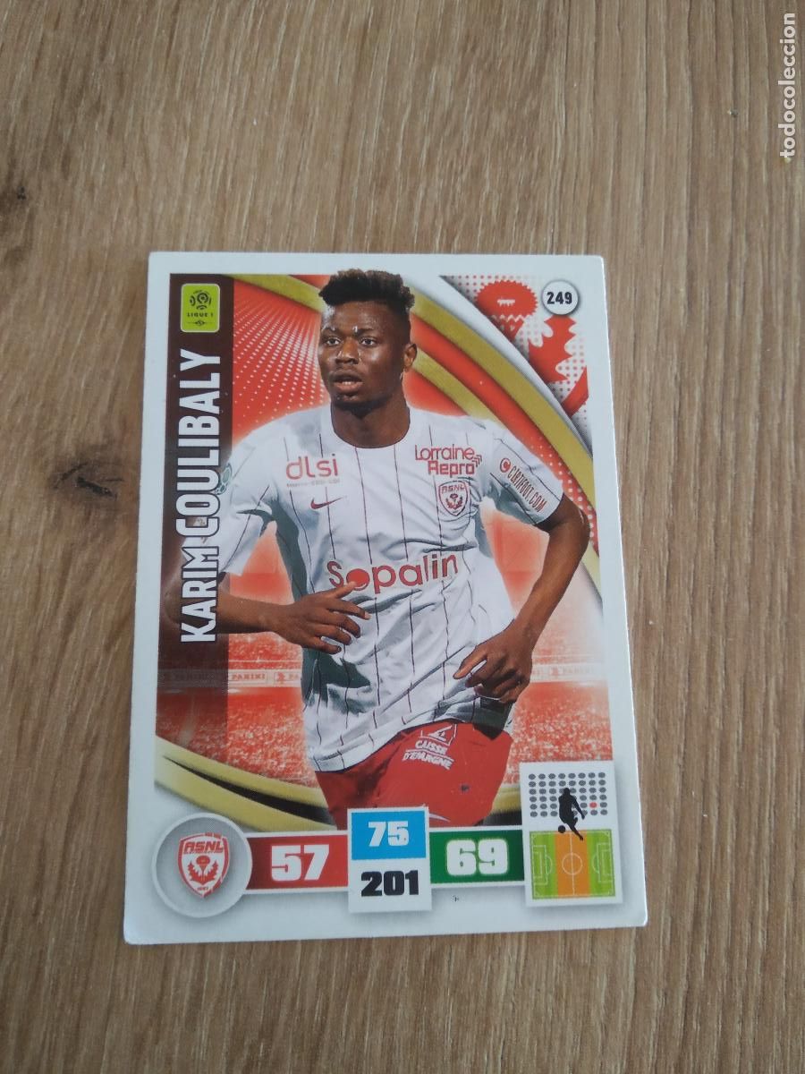 Cromos de F&uacute;tbol: 249 COULIBALY NANCY CROMO FUTBOL PANINI LIGA FRANCIA 2016-2017 FOOT LIGUE 1 ADRENALYN 16-17