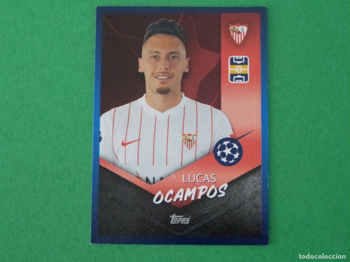 Cromos de F&uacute;tbol: CROMO FUTBOL OCAMPOS SEVILLA F.C. SIN PEGAR N&ordm; 531 CHAMPIONS LEAGUE 2021-2022/21-22 TOPPS