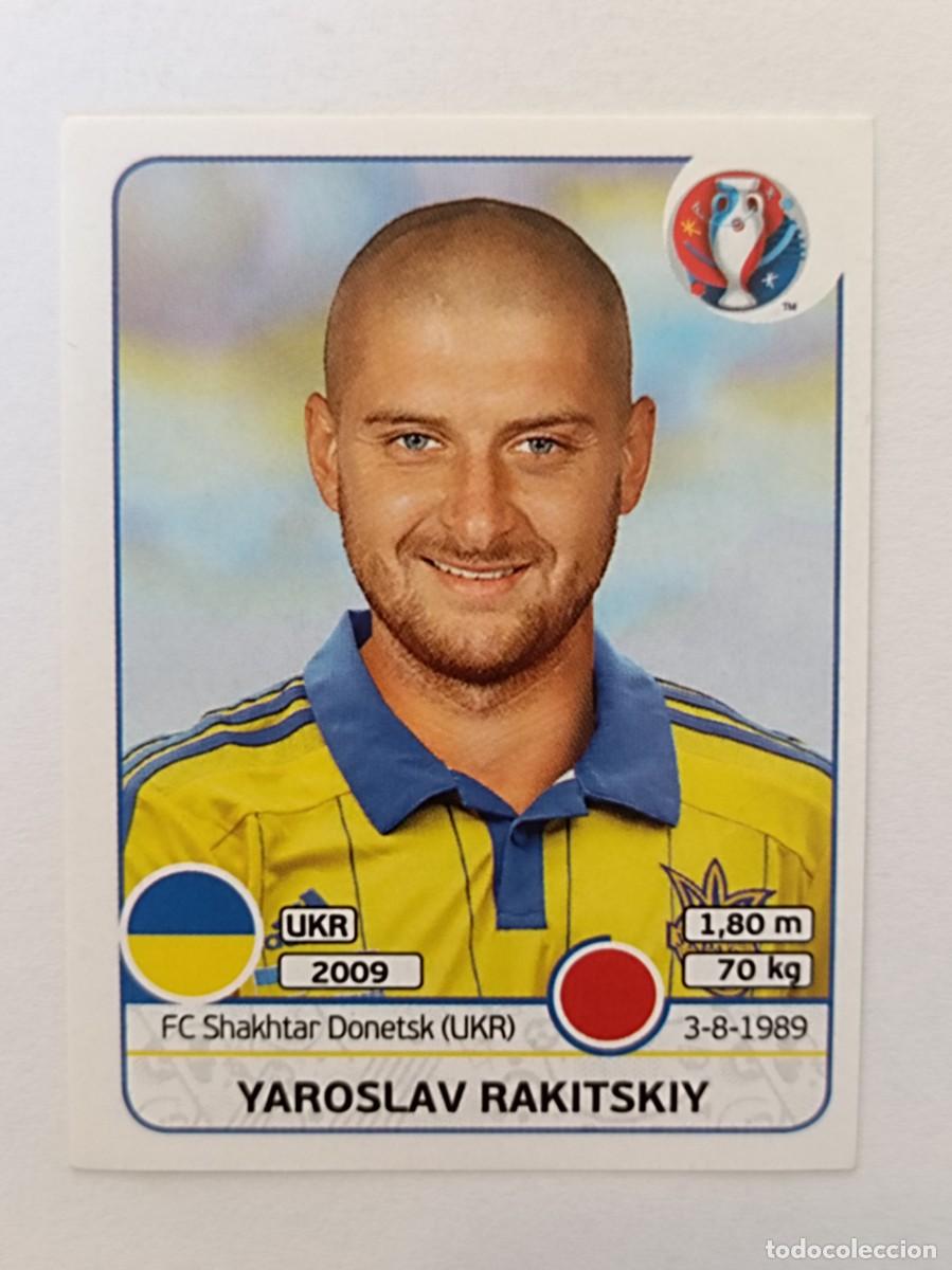 Cromos de F&uacute;tbol: #277 YAROSLAV RAKITSKIY (UCRANIA) EURO FRANCIA 2016 PANINI