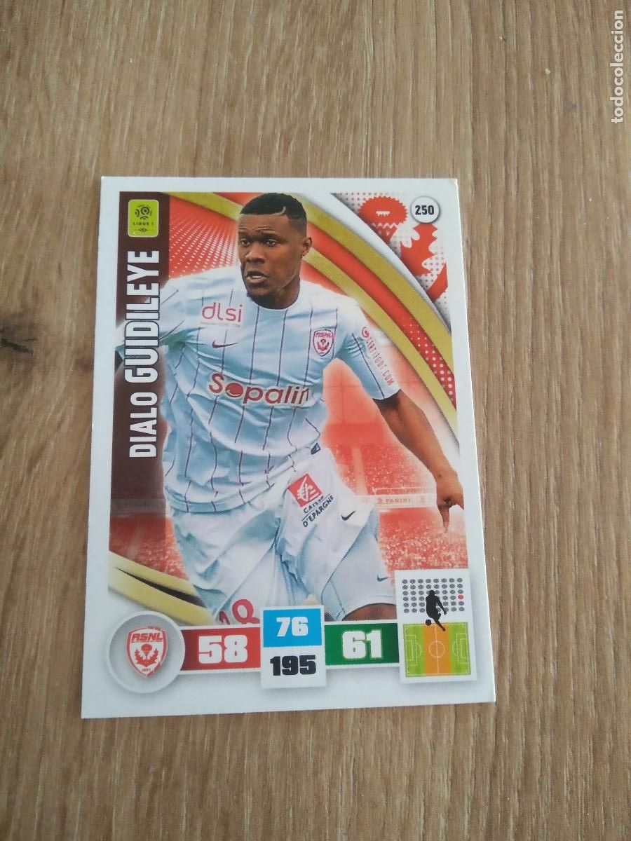 Cromos de F&uacute;tbol: 250 GUIDILEYE NANCY CROMO FUTBOL PANINI LIGA FRANCIA 2016-2017 FOOT LIGUE 1 ADRENALYN 16-17