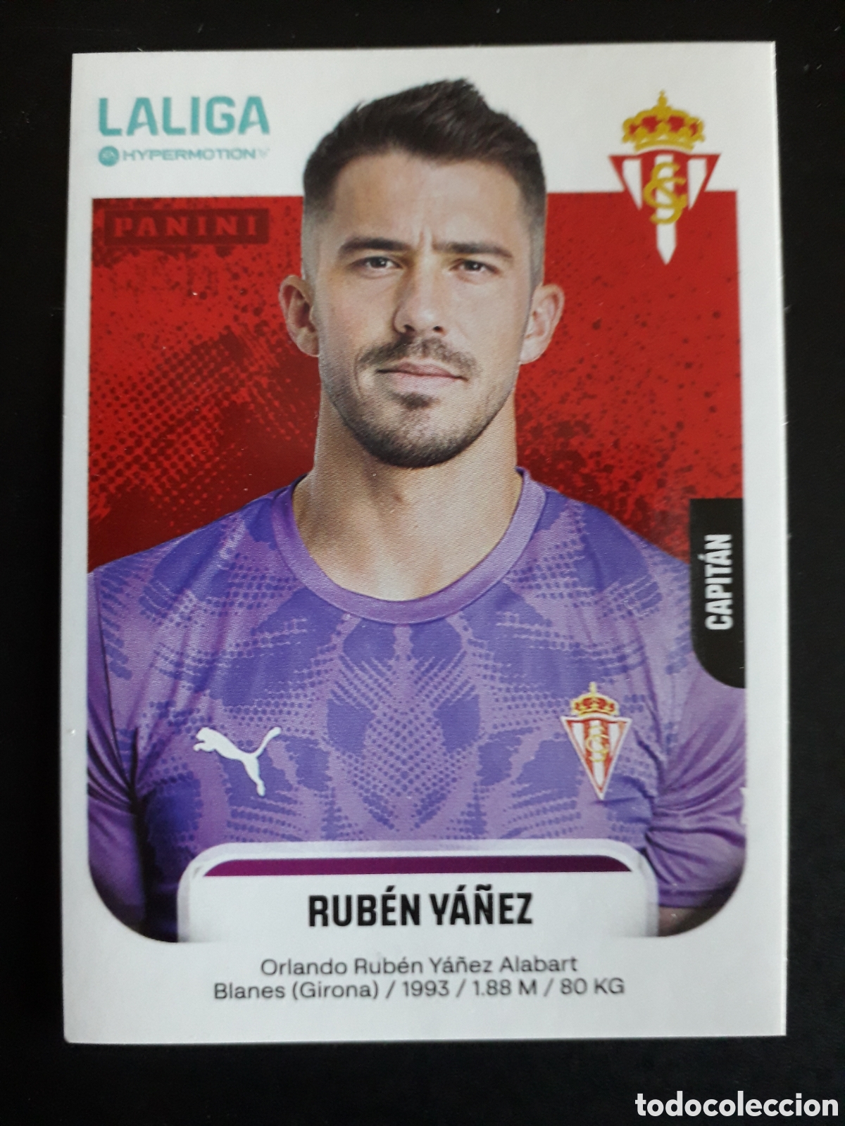 Cromos de F&uacute;tbol: RUB&Eacute;N Y&Aacute;&Ntilde;EZ SPORTING DE GIJ&Oacute;N N&deg; 365 LALIGA HYPERMOTION 25 26 2025 2026 PANINI PEDIDO M&Iacute;NIMO 3&euro;