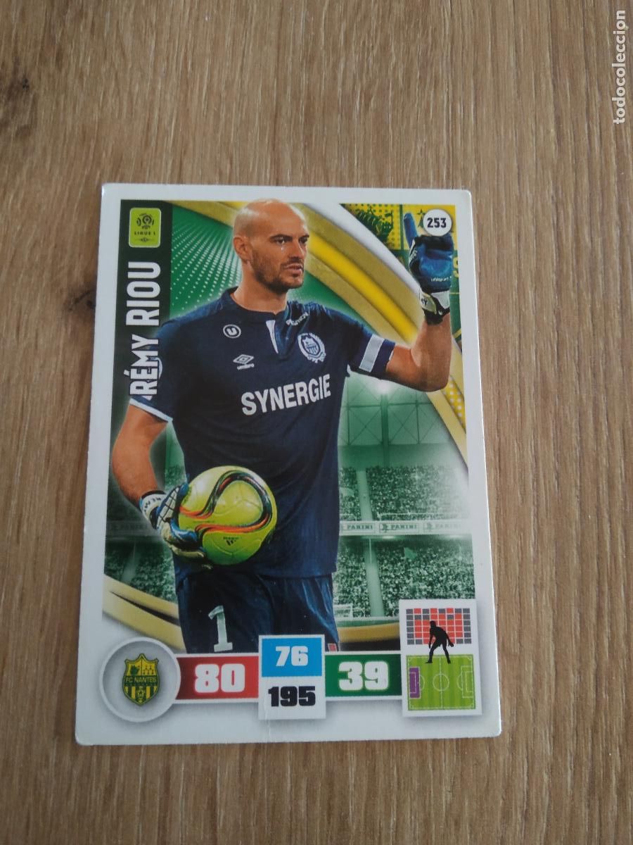 Cromos de F&uacute;tbol: 253 REMY RIOU NANTES CROMO FUTBOL PANINI LIGA FRANCIA 2016-2017 FOOT LIGUE 1 ADRENALYN 16-17