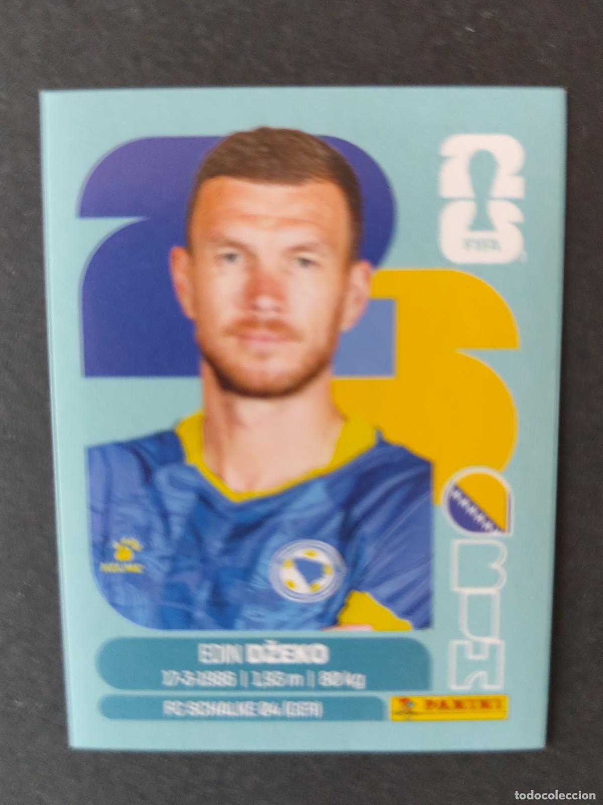 Cromos de F&uacute;tbol: BIH18 EDIN DŽEKO 18 BOSNIA HERZEGOVINA MUNDIAL FIFA WORLD CUP 2026 STICKER PANINI SIN PEGAR