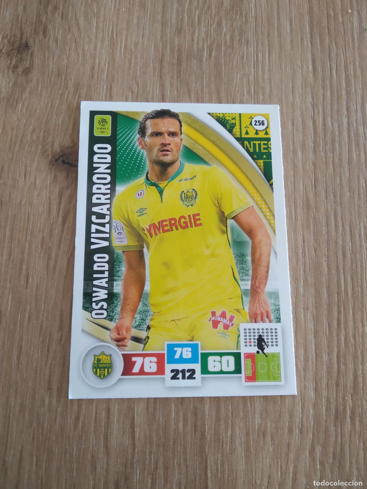 Cromos de F&uacute;tbol: 256 VIZCARRONDO NANTES CROMO FUTBOL PANINI LIGA FRANCIA 2016-2017 FOOT LIGUE 1 ADRENALYN 16-17