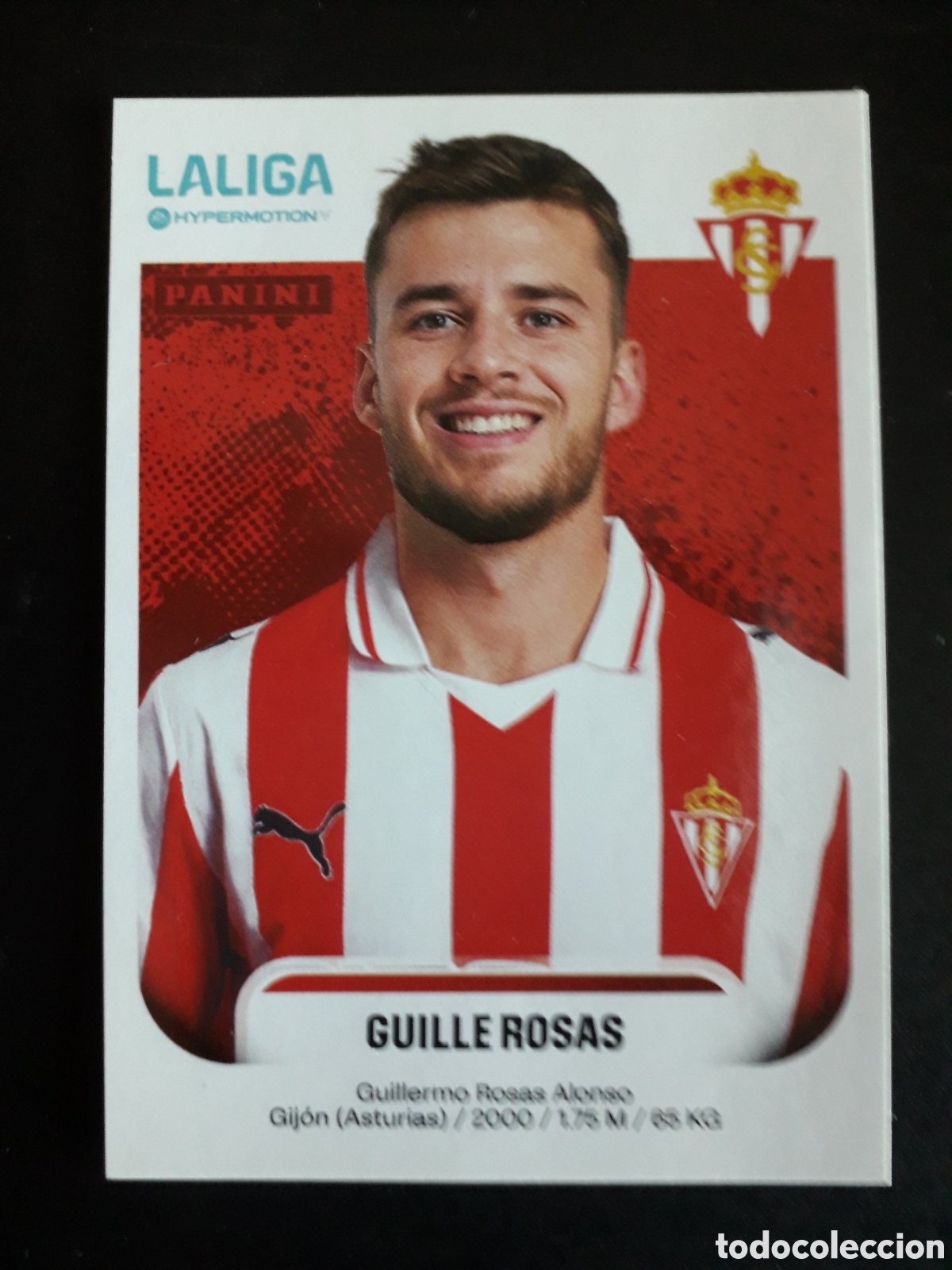 Cromos de F&uacute;tbol: GUILLE ROSAS SP GIJ&Oacute;N N&deg; 367 LALIGA HYPERMOTION 24 25 2024 2025 PANINI SIN PEGAR PEDIDO M&Iacute;NIMO 3&euro;