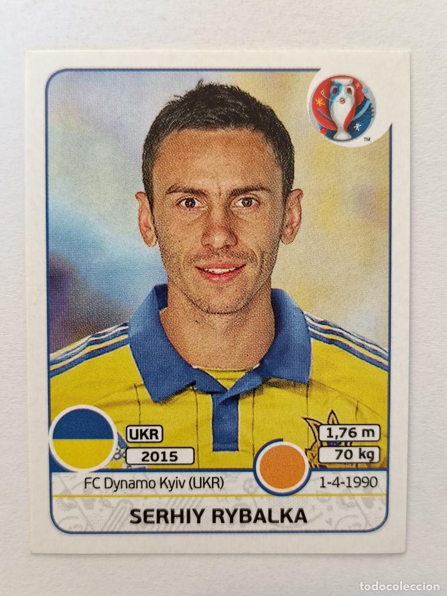 Cromos de F&uacute;tbol: #281 SERHIY RYBALKA (UCRANIA) EURO FRANCIA 2016 PANINI
