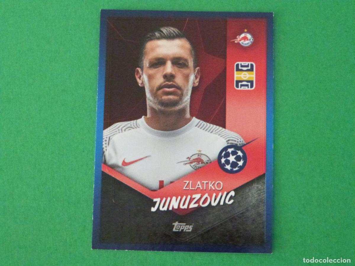 Cromos de F&uacute;tbol: CROMO FUTBOL JUNUZOVIC SALZBURG FC SIN PEGAR N&ordm; 547 CHAMPIONS LEAGUE 2021-2022/21-22 TOPPS