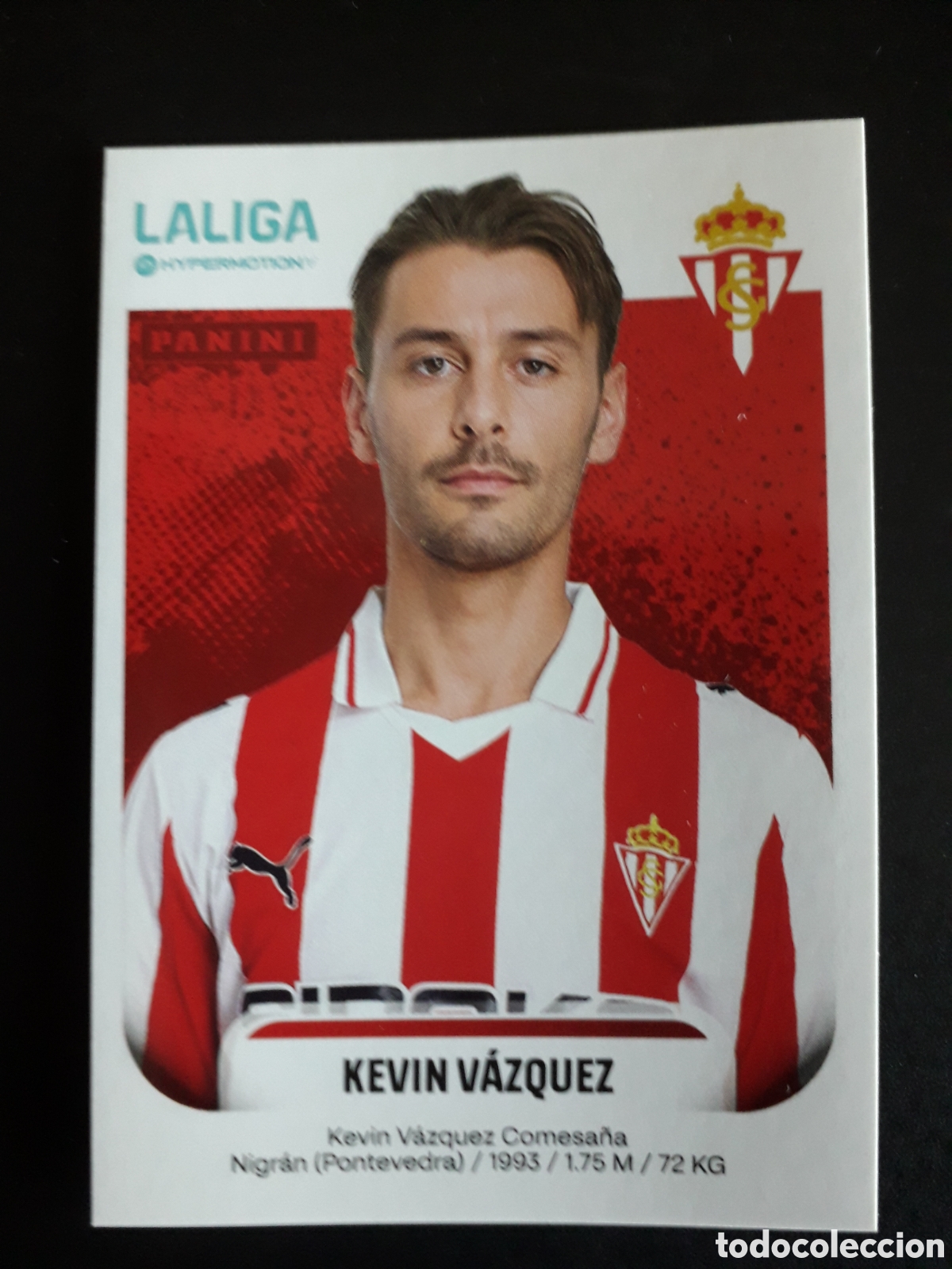 Cromos de F&uacute;tbol: KEVIN V&Aacute;ZQUEZ SPORTING DE GIJ&Oacute;N N&deg; 368 A LALIGA HYPERMOTION 25 26 2025 2026 PANINI PEDIDO M&Iacute;NIMO 3&euro;