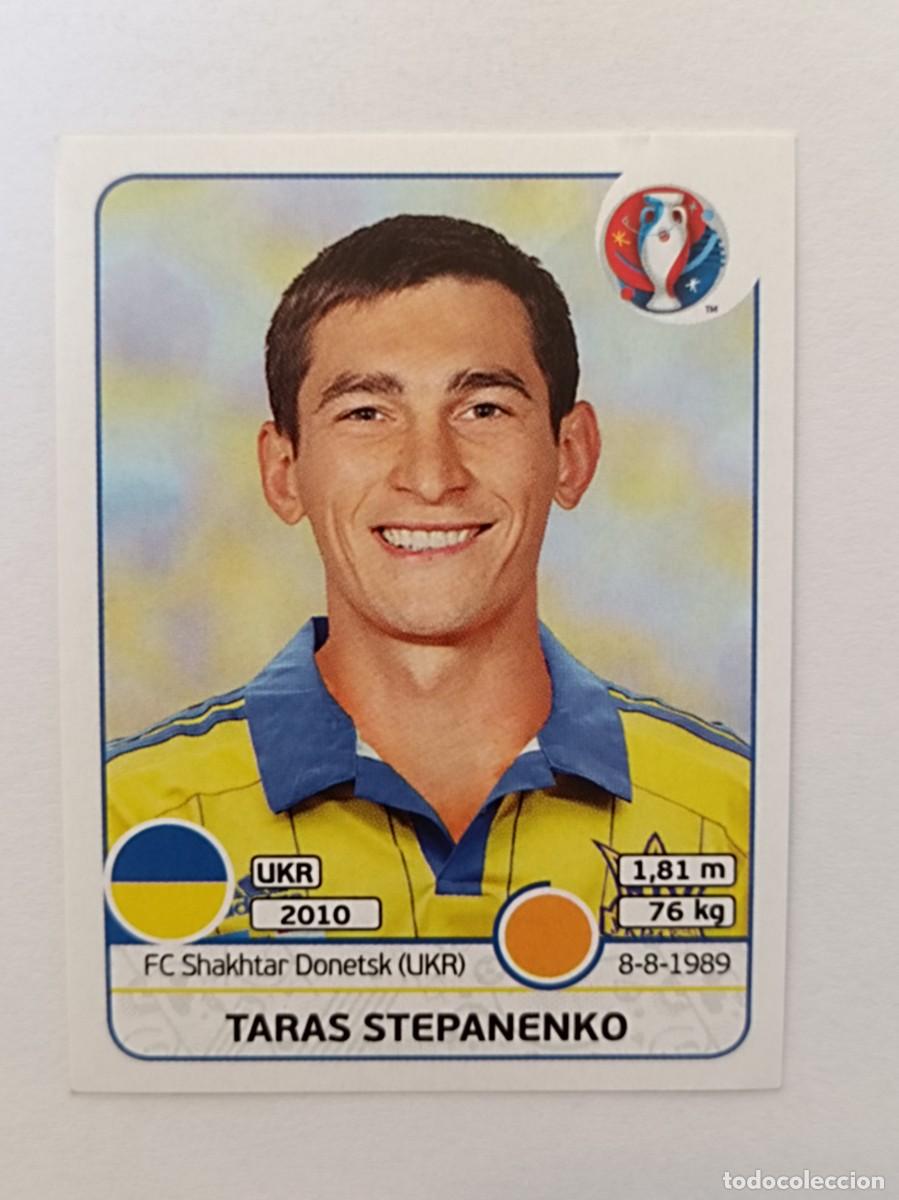 Cromos de F&uacute;tbol: #283 TARAS STEPANENKO (UCRANIA) EURO FRANCIA 2016 PANINI