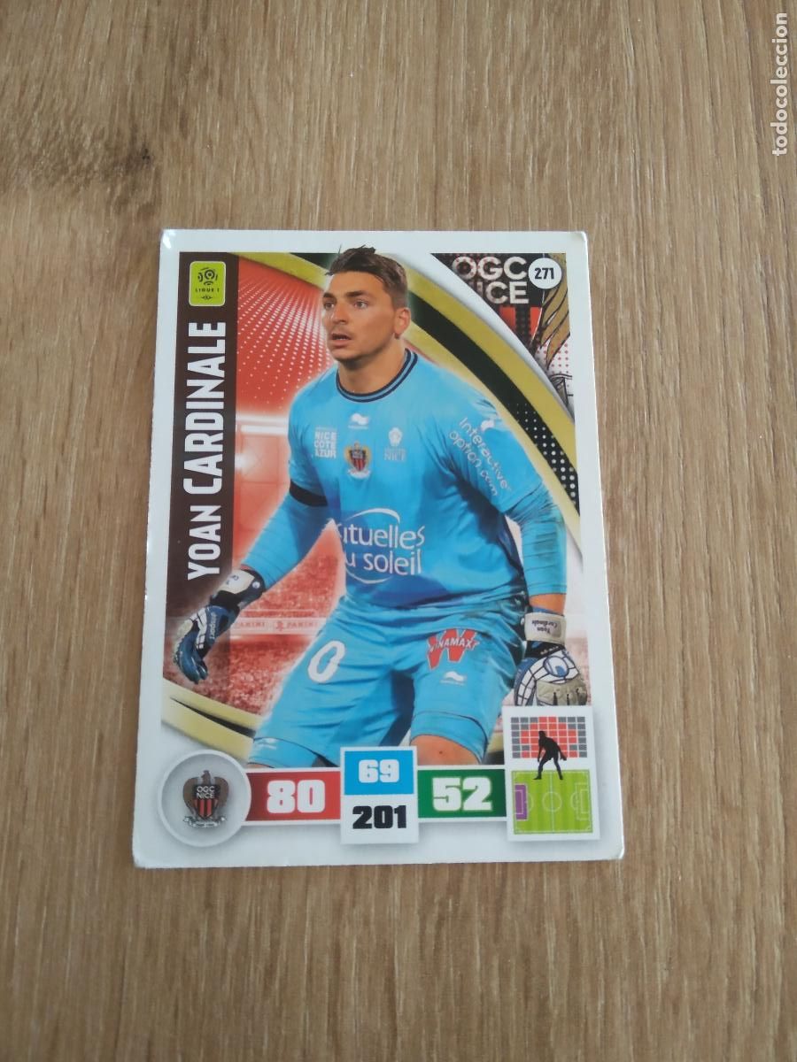 Cromos de Futebol: 271 YOAN CARDINALE NICE CROMO FUTBOL PANINI LIGA FRANCIA 2016-2017 FOOT LIGUE 1 ADRENALYN 16-17