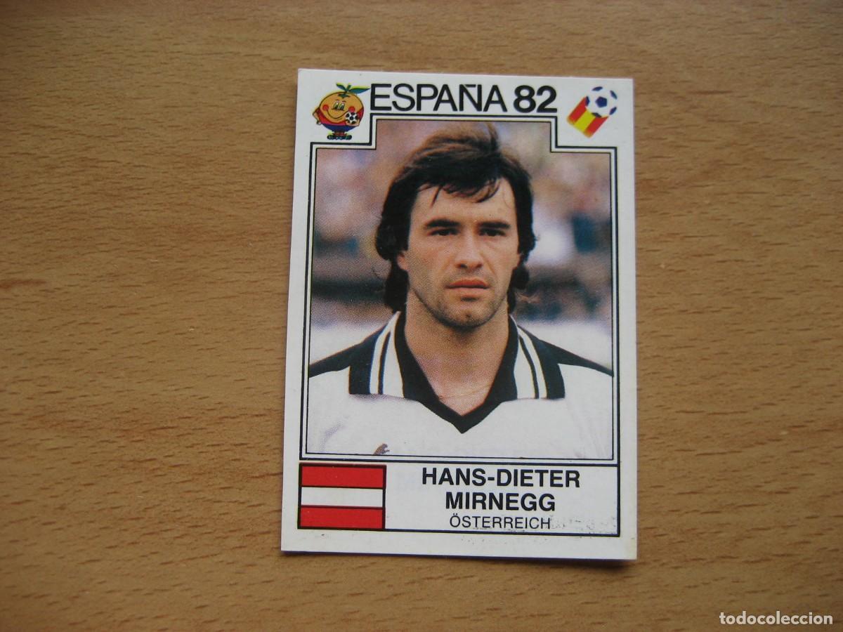 Cromos de Futebol: ESPA&Ntilde;A 82 - N&ordm; 135 MIRNEGG - AUSTRIA - PANINI