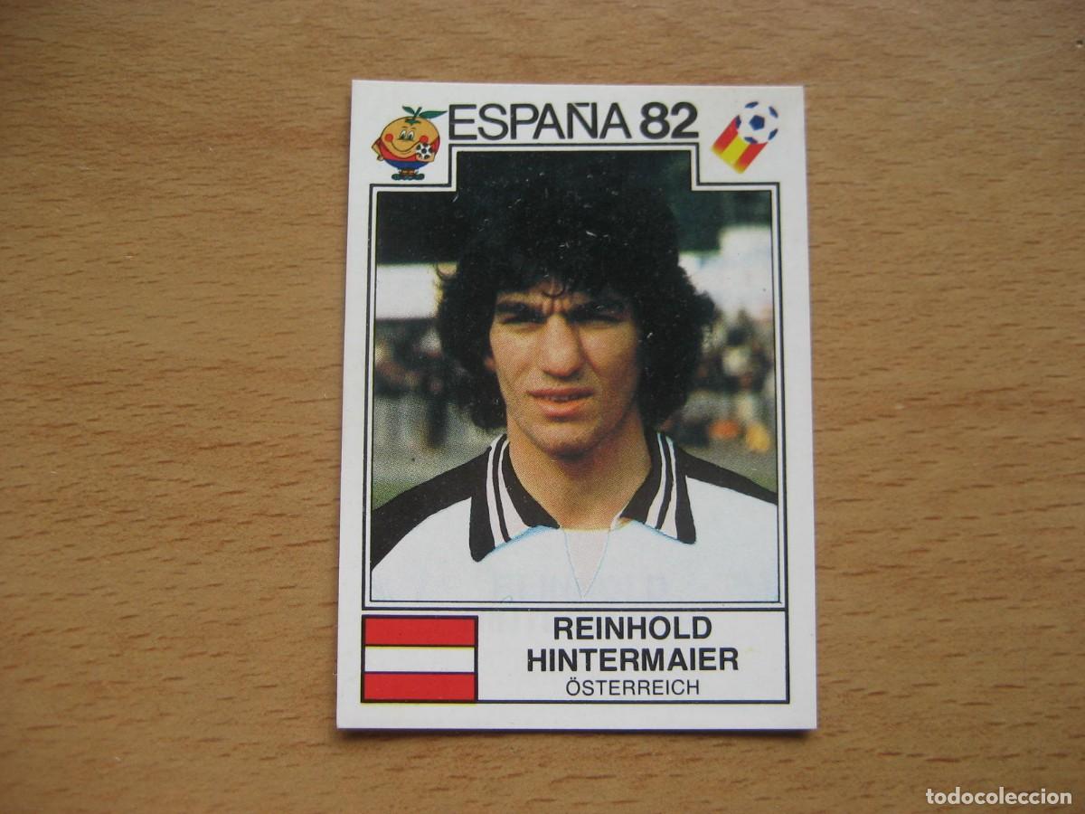 Cromos de Futebol: ESPA&Ntilde;A 82 - N&ordm; 137 HINTERMAIER - AUSTRIA - PANINI