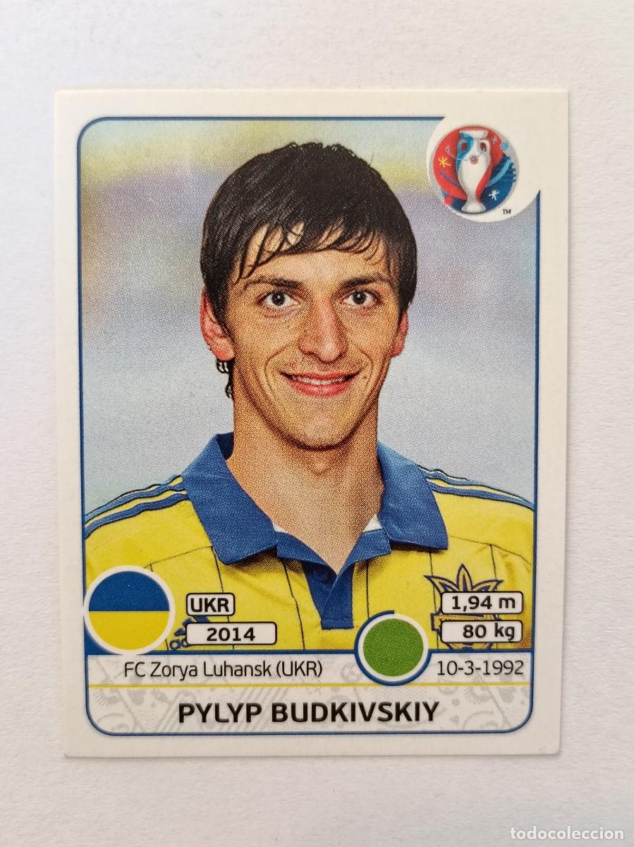 Cromos de Futebol: #290 PYLYP BUDKIVSKIY (UCRANIA) EURO FRANCIA 2016 PANINI