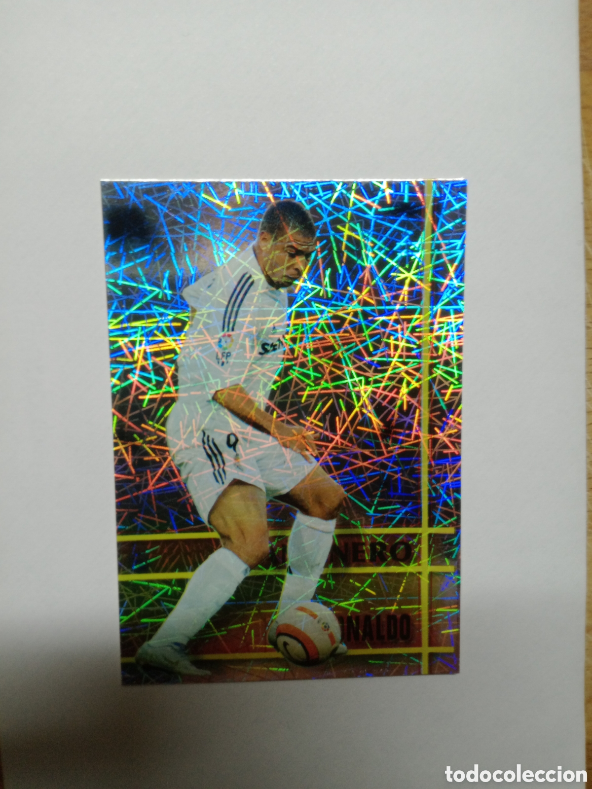 Cromos de Futebol: MUNDICROMO CROMO EN BUEN ESTADO FICHAS LIGA 2007 + CA&Ntilde;ONERO REAL MADRID RONALDO N 549