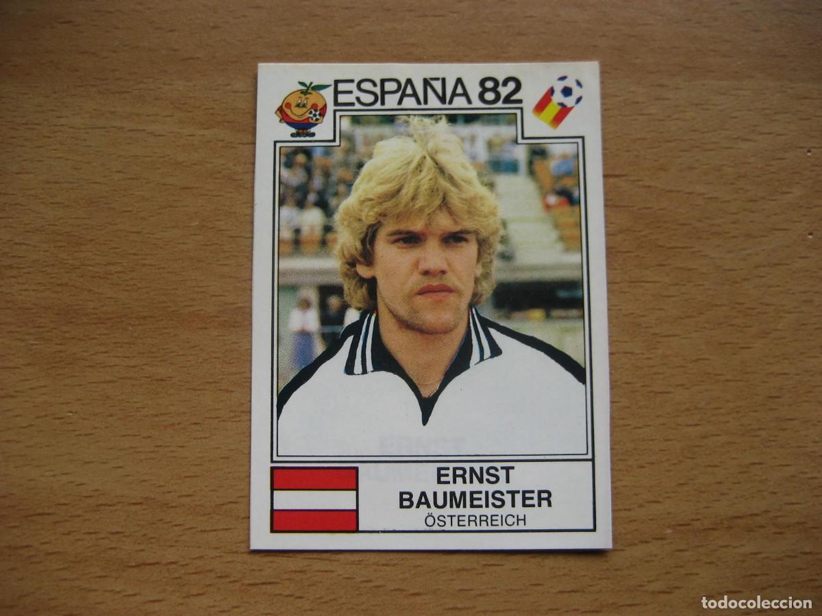 Cromos de Futebol: ESPA&Ntilde;A 82 - N&ordm; 138 BAUMEISTER - AUSTRIA - PANINI