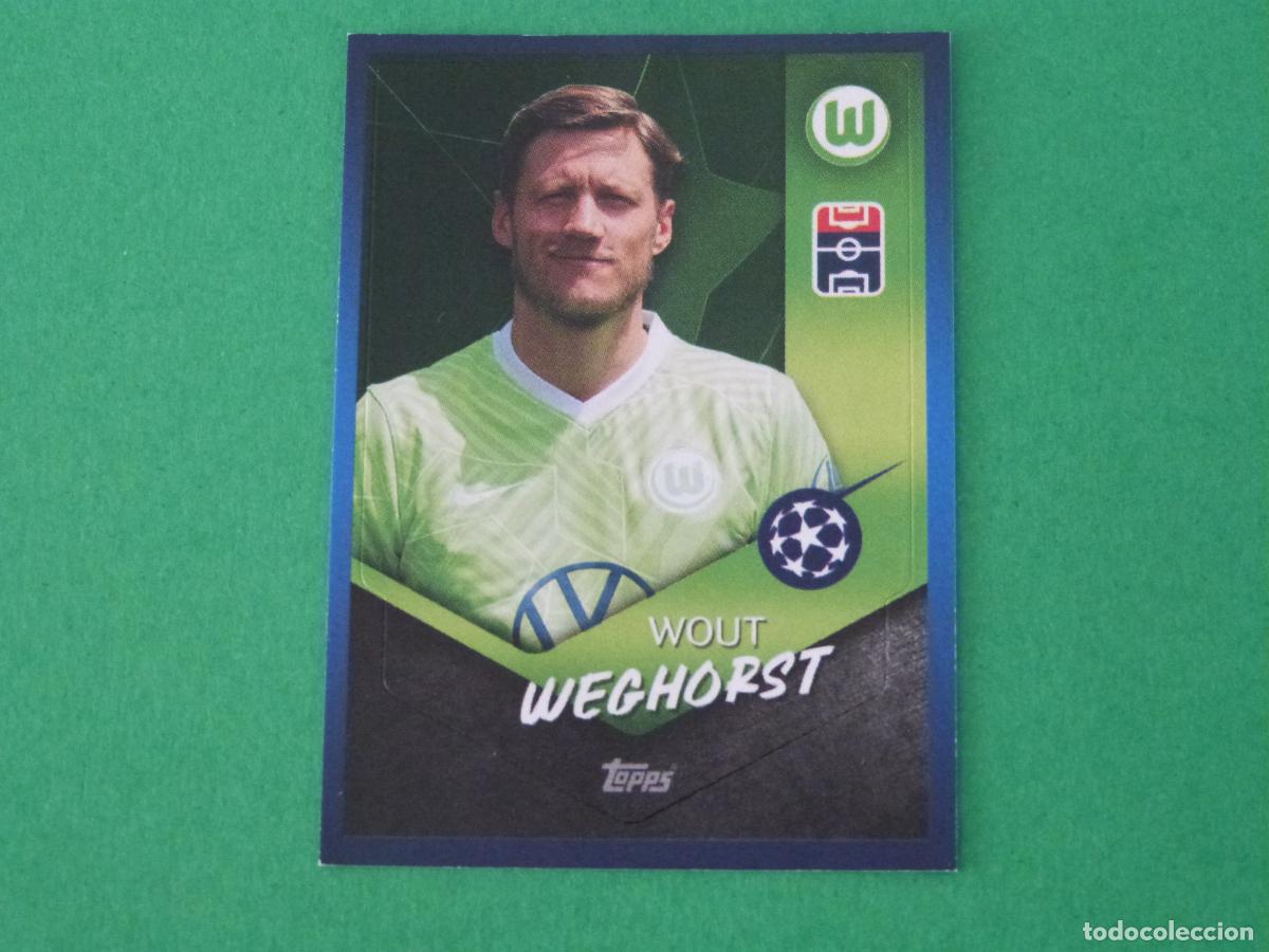 Cromos de Futebol: CROMO FUTBOL WEGHORST FL WOLFSBURG SIN PEGAR N&ordm; 570 CHAMPIONS LEAGUE 2021-2022/21-22 TOPPS