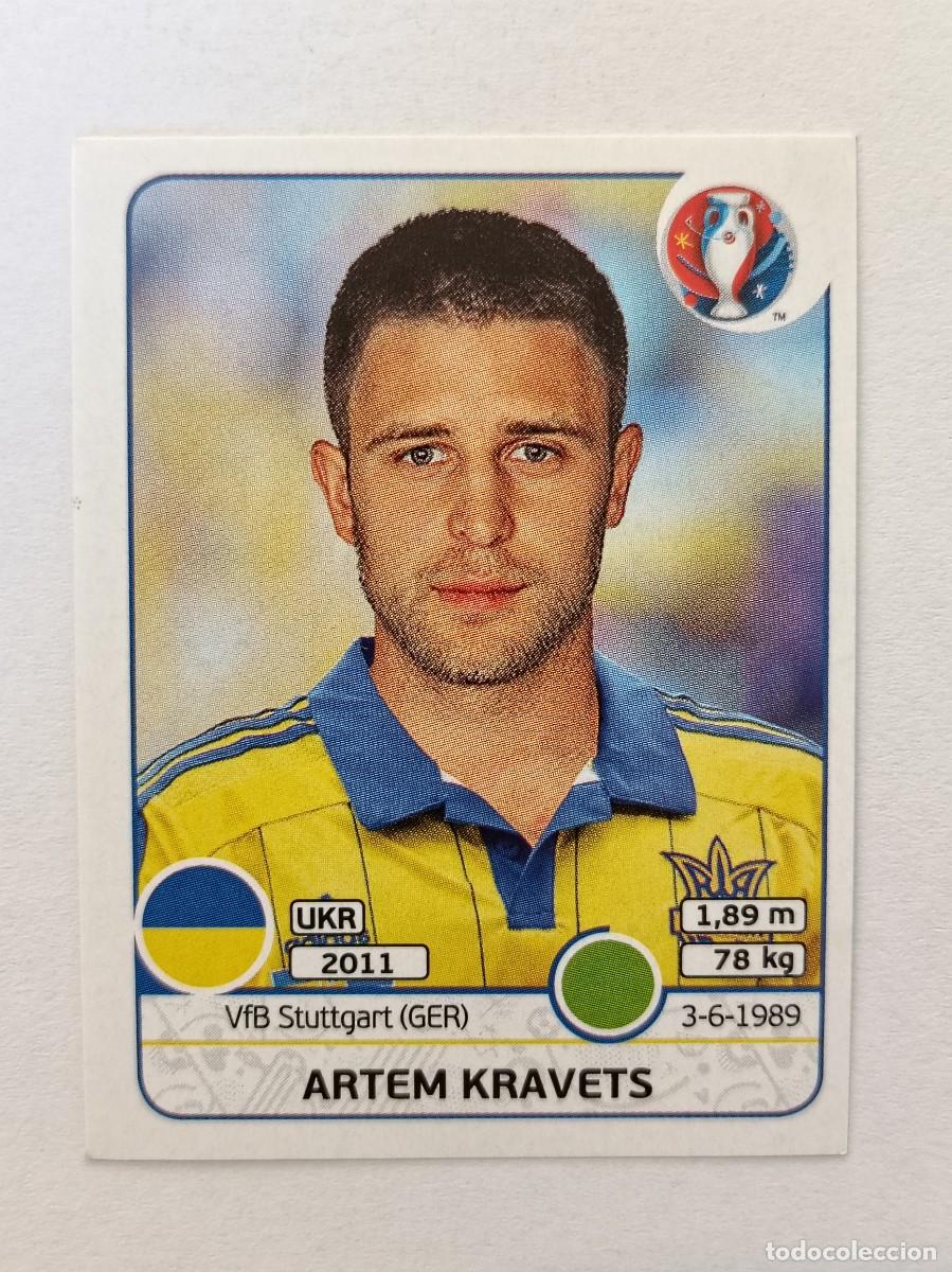 Cromos de Futebol: #291 ARTEM KRAVETS (UCRANIA) EURO FRANCIA 2016 PANINI