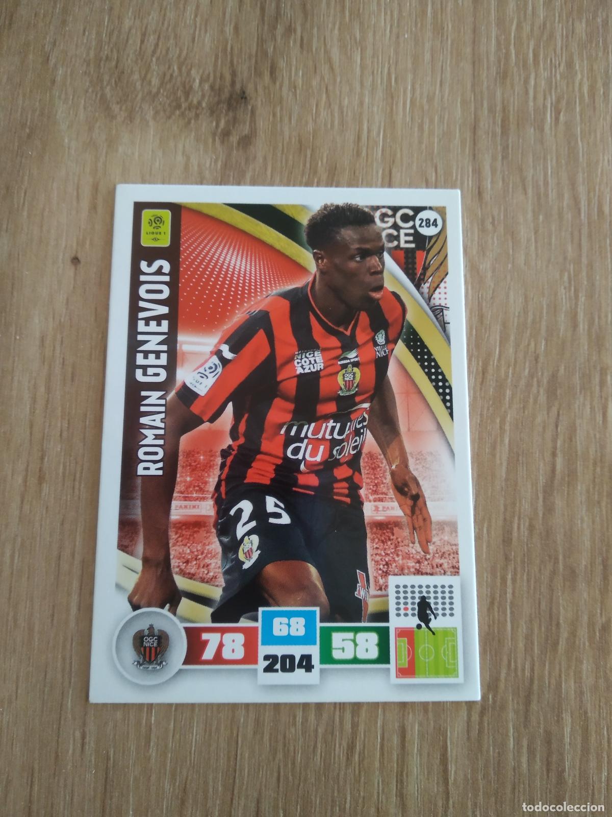Cromos de Futebol: 284 ROMAIN GENEVOIS NICE CROMO FUTBOL PANINI LIGA FRANCIA 2016-2017 FOOT LIGUE 1 ADRENALYN 16-17