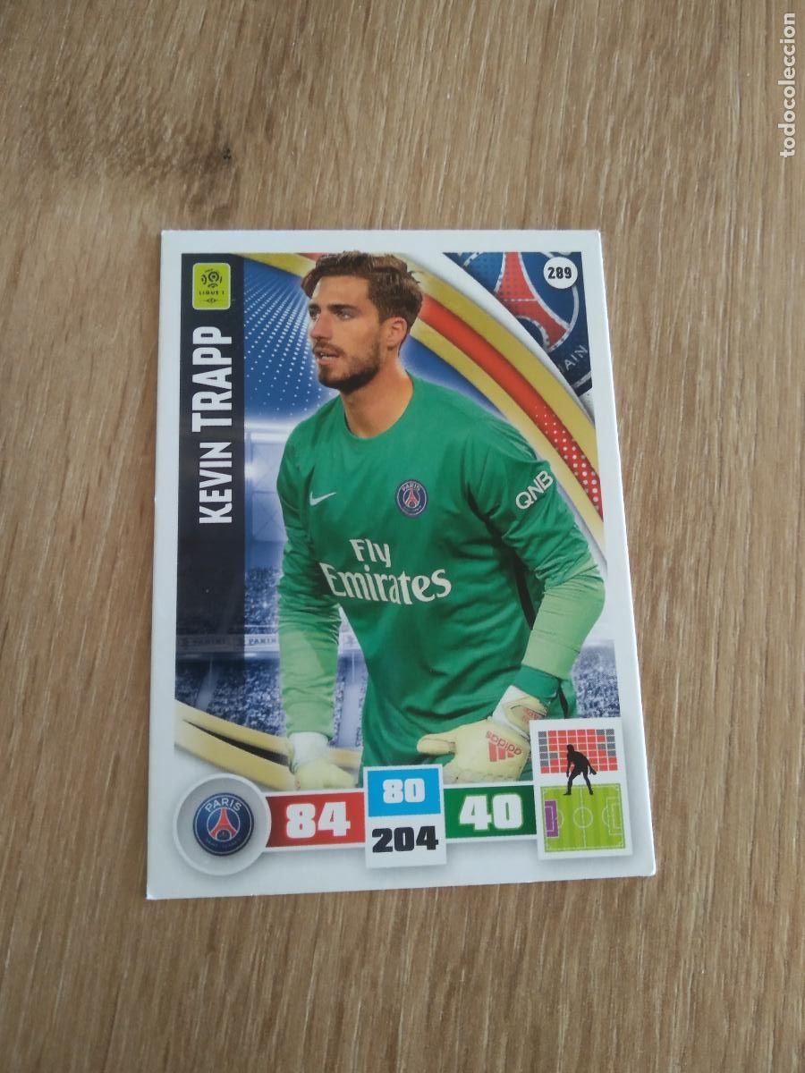 Cromos de Futebol: 289 KEVIN TRAPP PSG CROMO FUTBOL PANINI LIGA FRANCIA 2016-2017 FOOT LIGUE 1 ADRENALYN 16-17