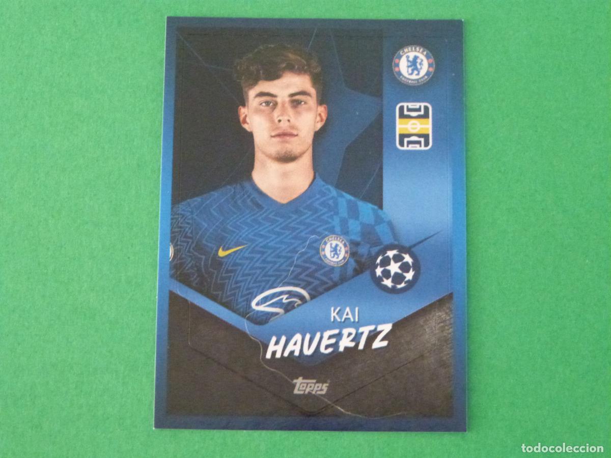 Fu&szlig;ball-Sticker: CROMO FUTBOL HAVERTZ CHELSEA FC SIN PEGAR N&ordm; 584 CHAMPIONS LEAGUE 2021-2022/21-22 TOPPS