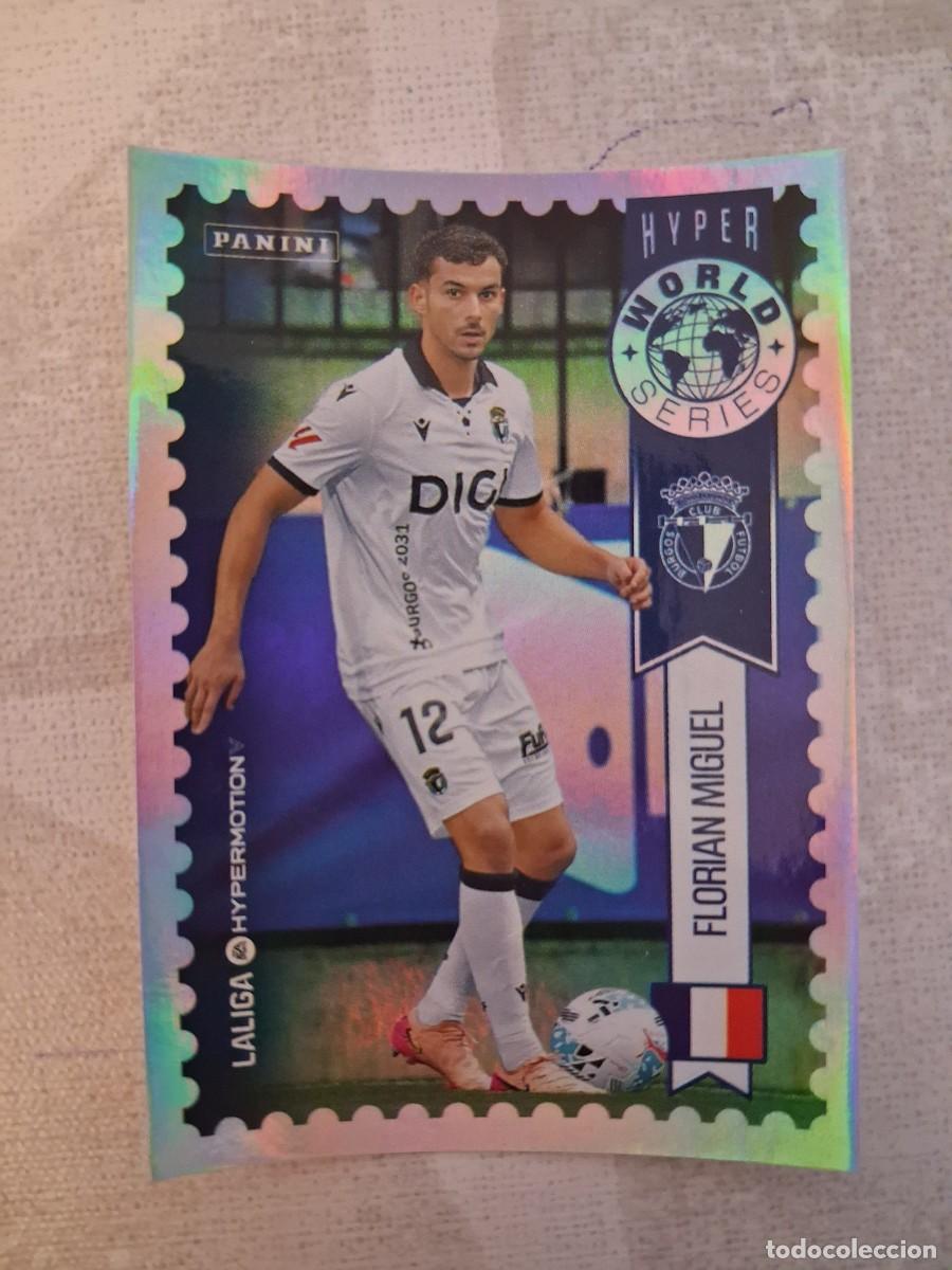 Fu&szlig;ball-Sticker: Liga Hypermotion 25/26 Sin Pegar Hyper World Series 444 Florian Miguel Burgos CF