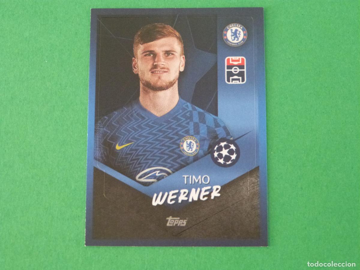 Fu&szlig;ball-Sticker: CROMO FUTBOL WERNER CHELSEA FC SIN PEGAR N&ordm; 588 CHAMPIONS LEAGUE 2021-2022/21-22 TOPPS