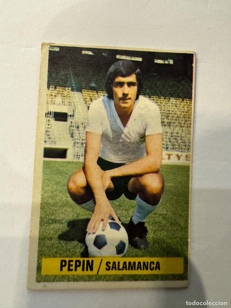 Fu&szlig;ball-Sticker: COLOCA CROMO FUTBOL PEPIN SALAMANCA LIGA 1974-75 EDICIONES ESTE -NUNCA PEGADO / COMPRA M&Iacute;NIMA 5 &euro;