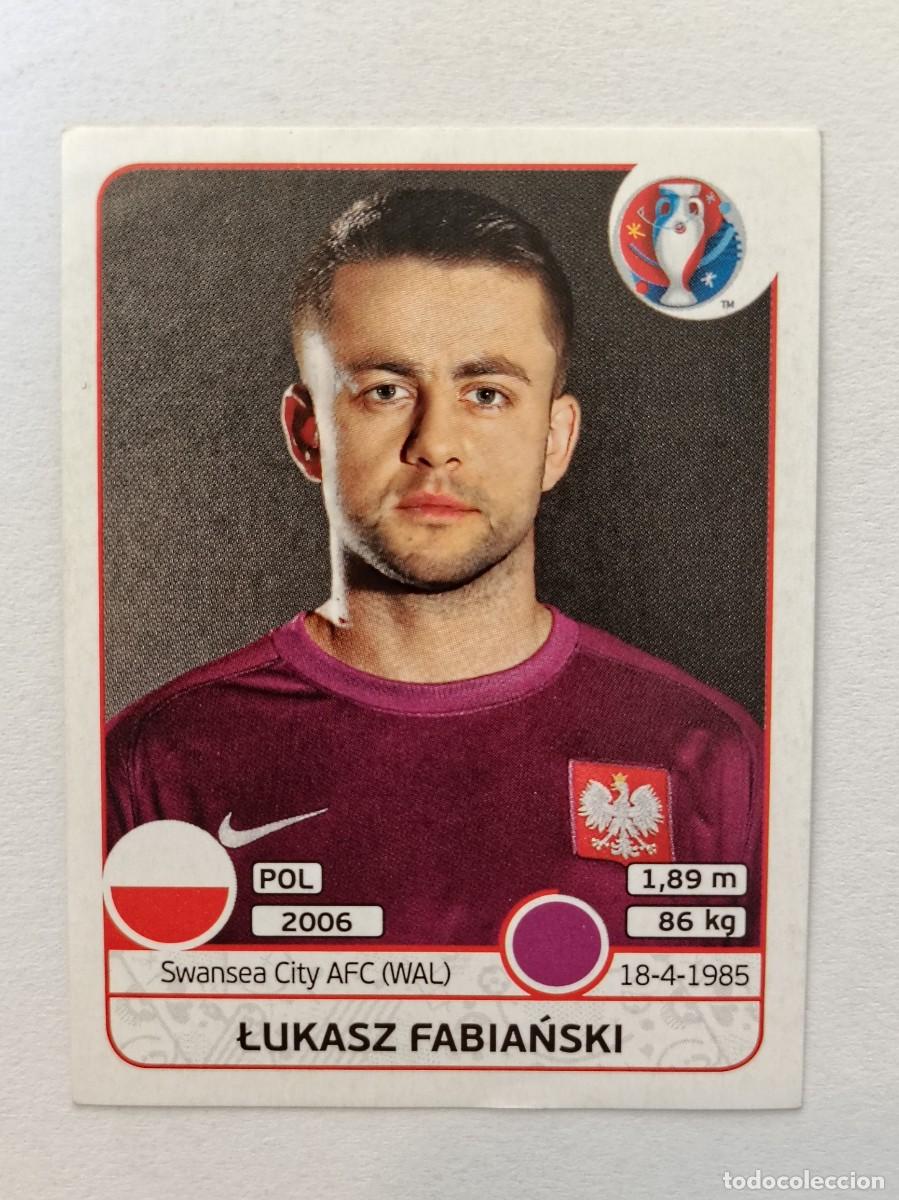 Cromos de F&uacute;tbol: #293 LUKASZ FABIANSKI (POLONIA) EURO FRANCIA 2016 PANINI