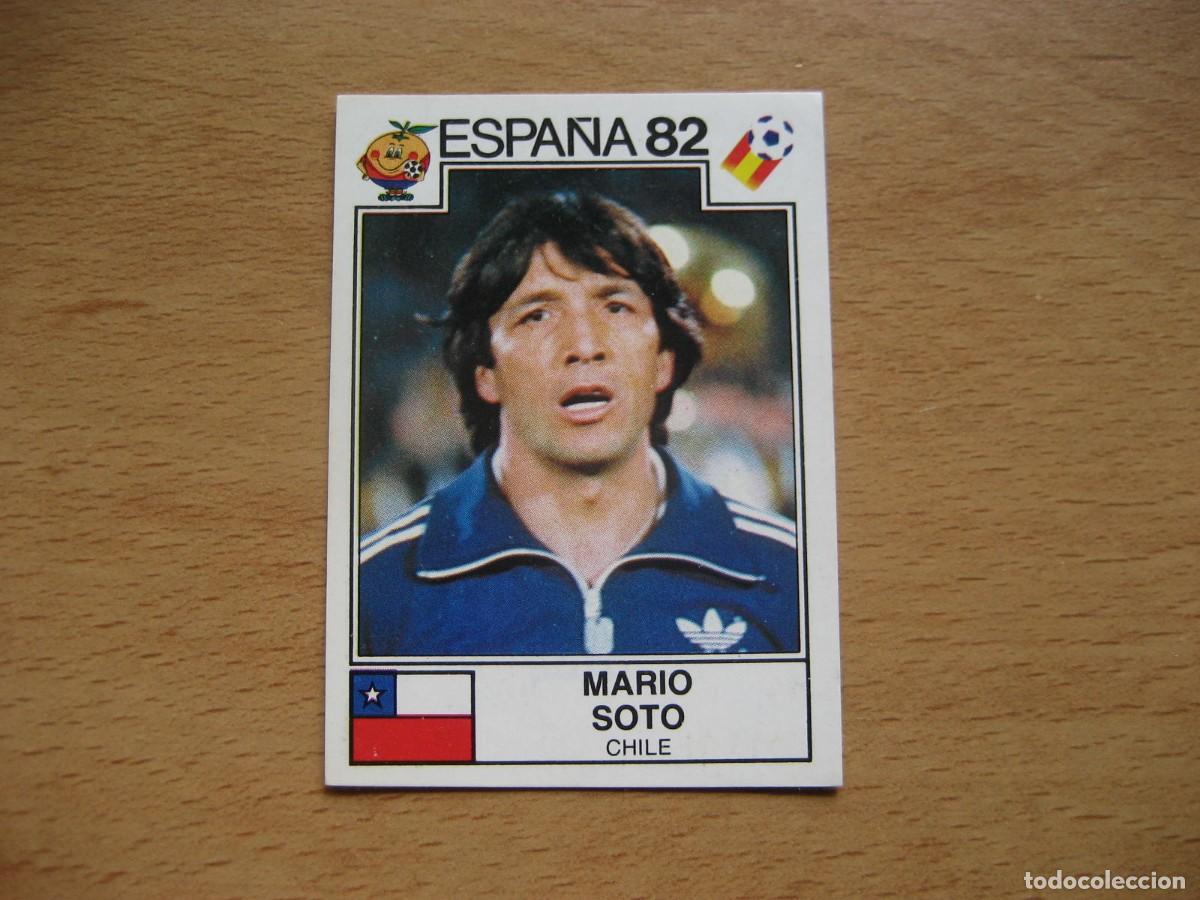 Figurine di Calcio: ESPA&Ntilde;A 82 - N&ordm; 151 MARIO SOTO - CHILE - PANINI