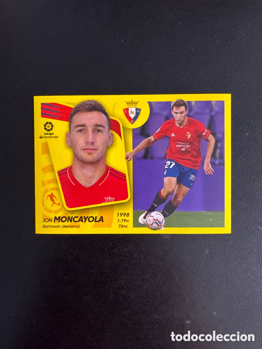 Figurine di Calcio: MONCAYOLA OSASUNA N&Uacute;MERO 14 LIGA ESTE 2021 2022