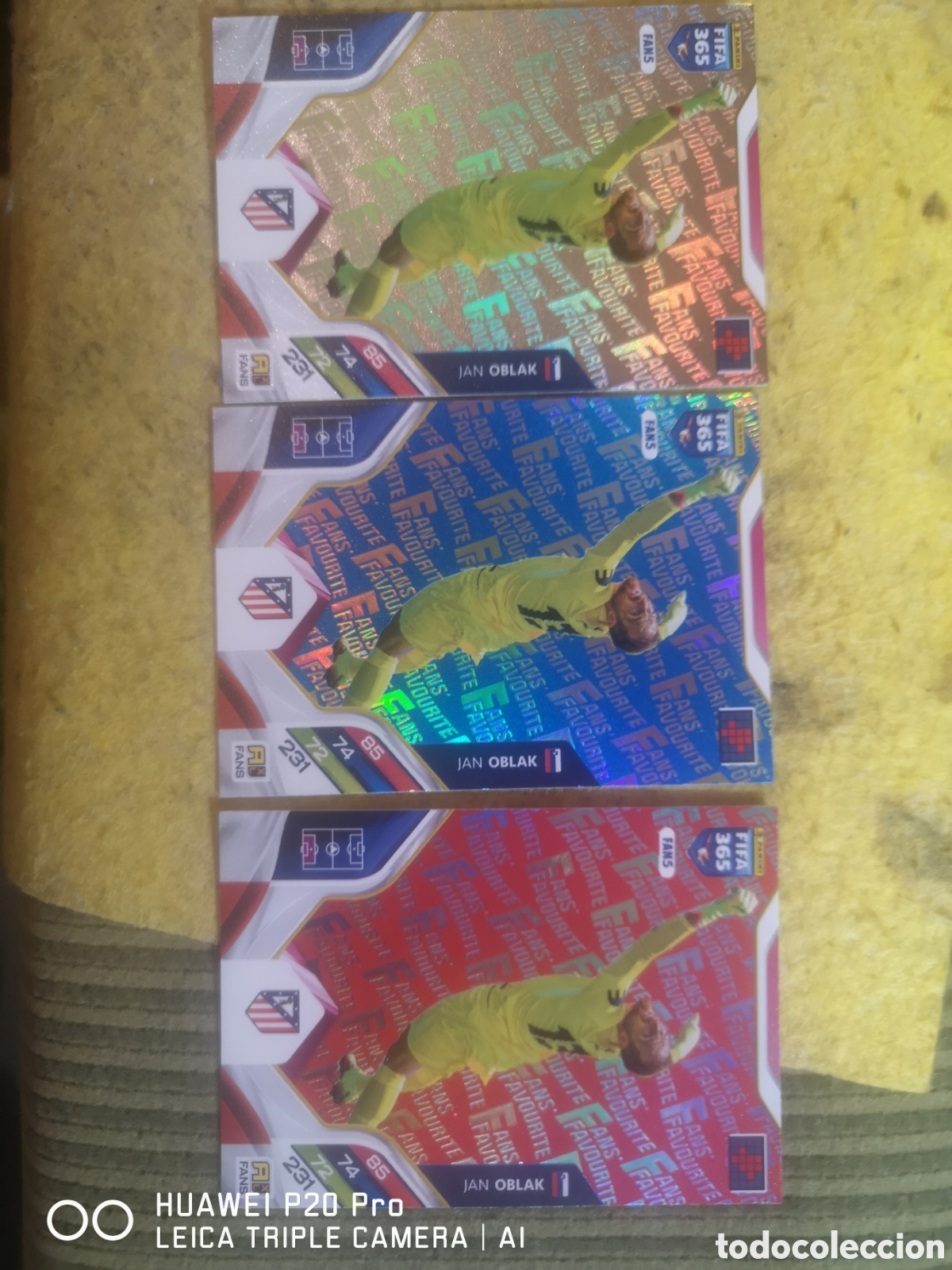 Cromos de F&uacute;tbol: FIFA 365 ADRENALYN 2026 FANS FAVOURITE OBLAK ATLETICO DE MADRID - FAN5
