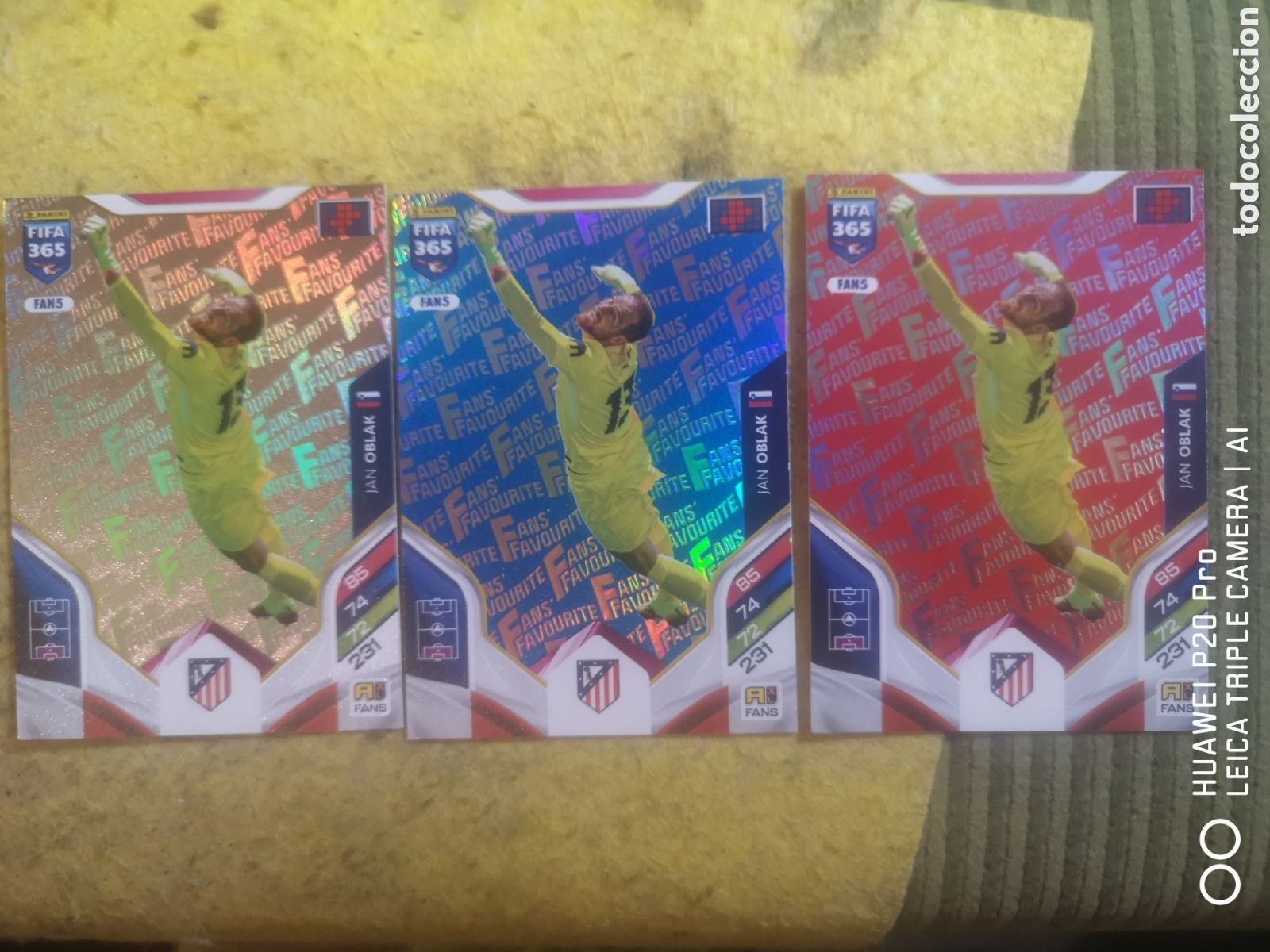 Cromos de F&uacute;tbol: FIFA 365 ADRENALYN 2026 FANS FAVOURITE OBLAK ATLETICO DE MADRID - FAN5