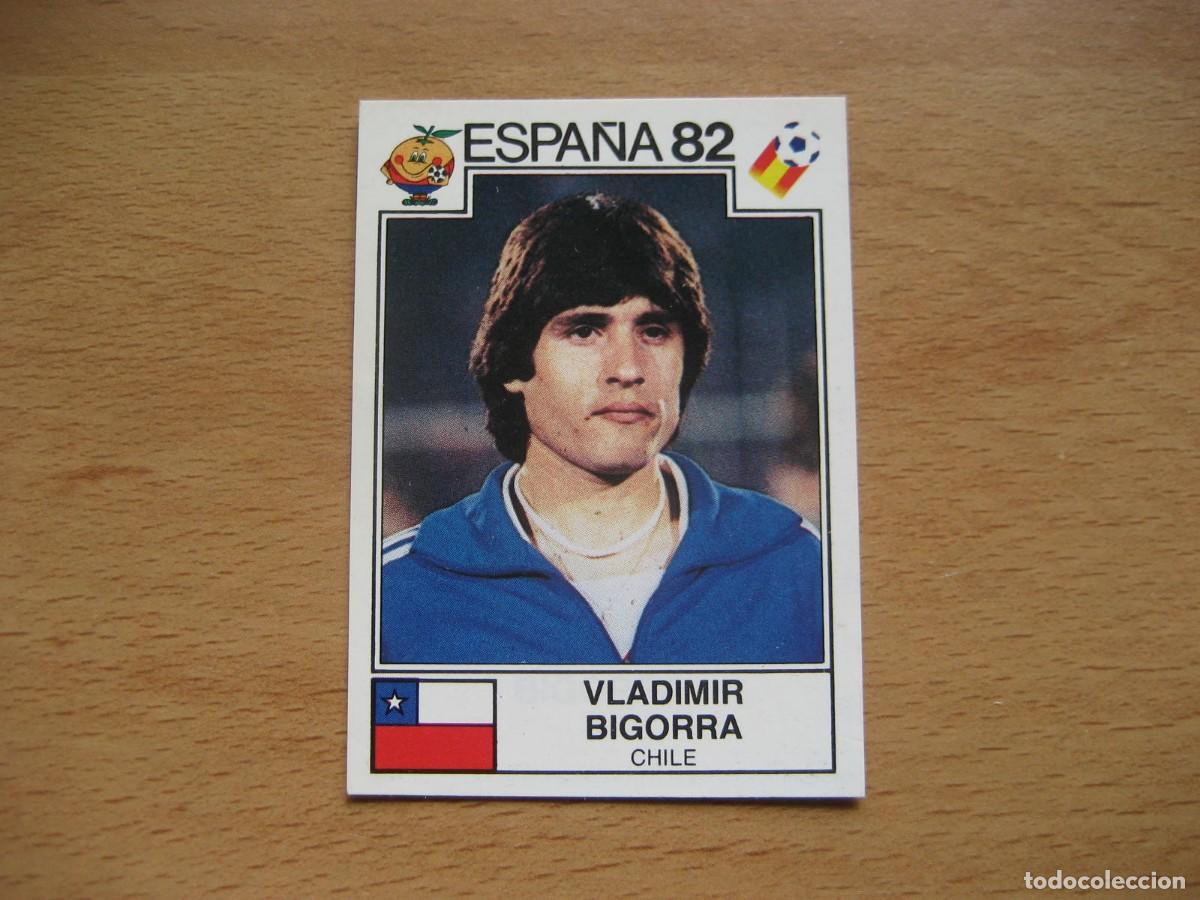 Figurine di Calcio: ESPA&Ntilde;A 82 - N&ordm; 154 VLADIMIR BIGORRA - CHILE - PANINI