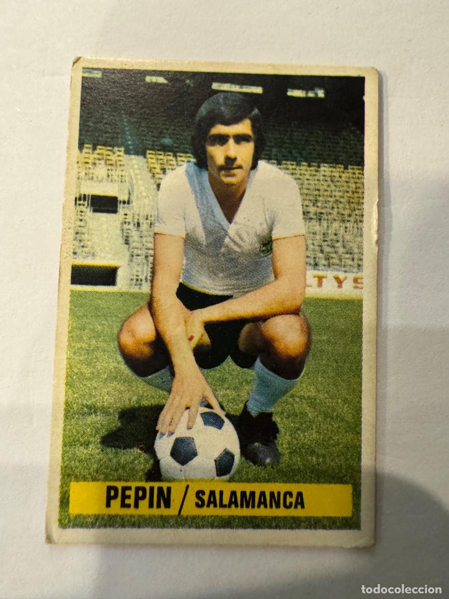 Fu&szlig;ball-Sticker: COLOCA CROMO FUTBOL PEP&Iacute;N SALAMANCA LIGA 1974-75 EDICIONES ESTE -NUNCA PEGADO / COMPRA M&Iacute;NIMA 5 &euro;