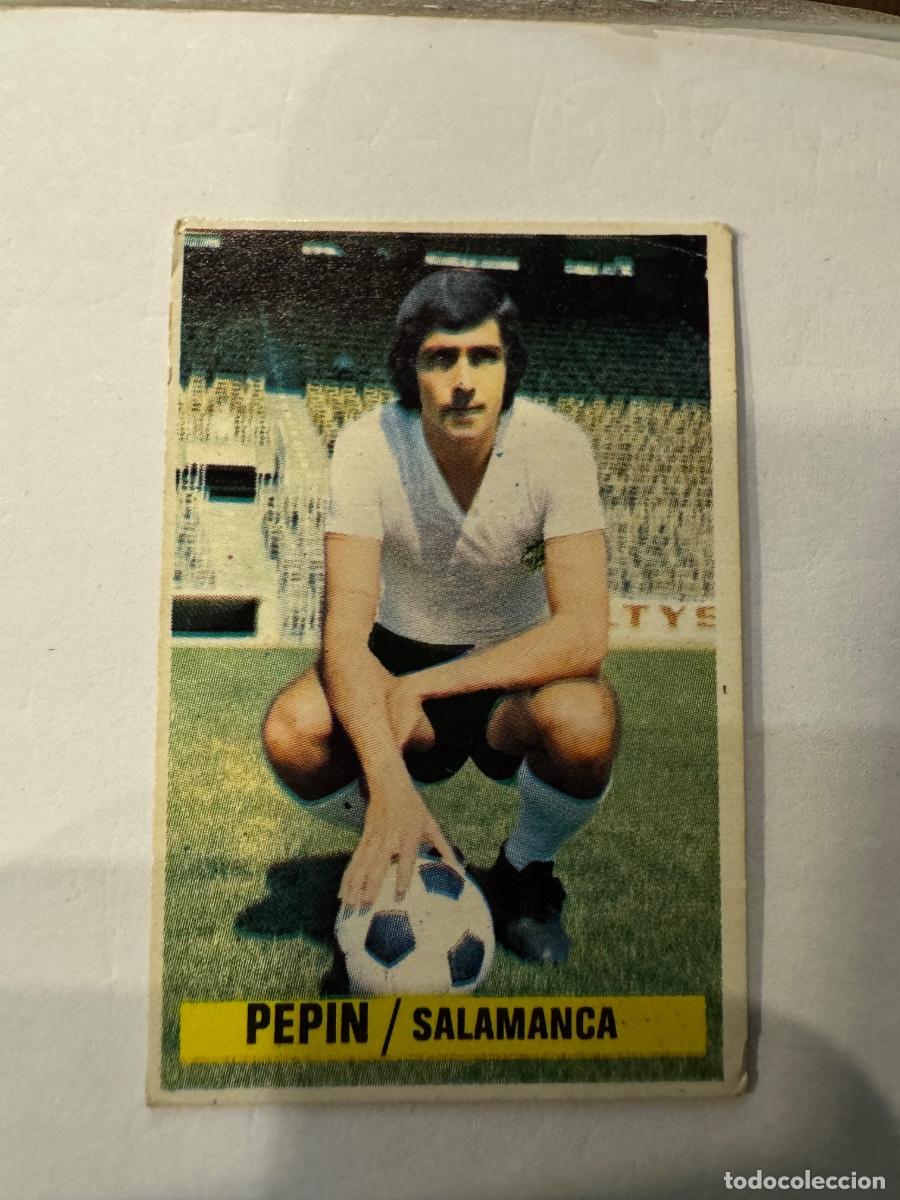 Fu&szlig;ball-Sticker: COLOCA CROMO FUTBOL PEP&Iacute;N SALAMANCA LIGA 1974-75 EDICIONES ESTE -NUNCA PEGADO / COMPRA M&Iacute;NIMA 5 &euro;