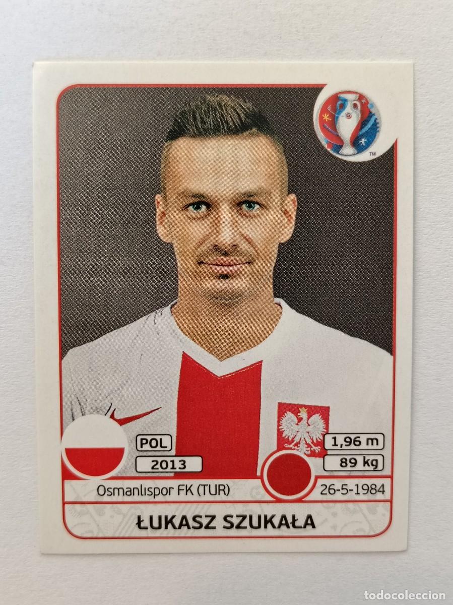 Cromos de F&uacute;tbol: #298 LUKASZ SZUKALA (POLONIA) EURO FRANCIA 2016 PANINI