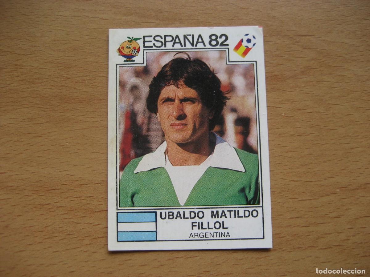 Cromos de F&uacute;tbol: ESPA&Ntilde;A 82 - N&ordm; 166 UBALDO MATILDO FILLOL - ARGENTINA - PANINI