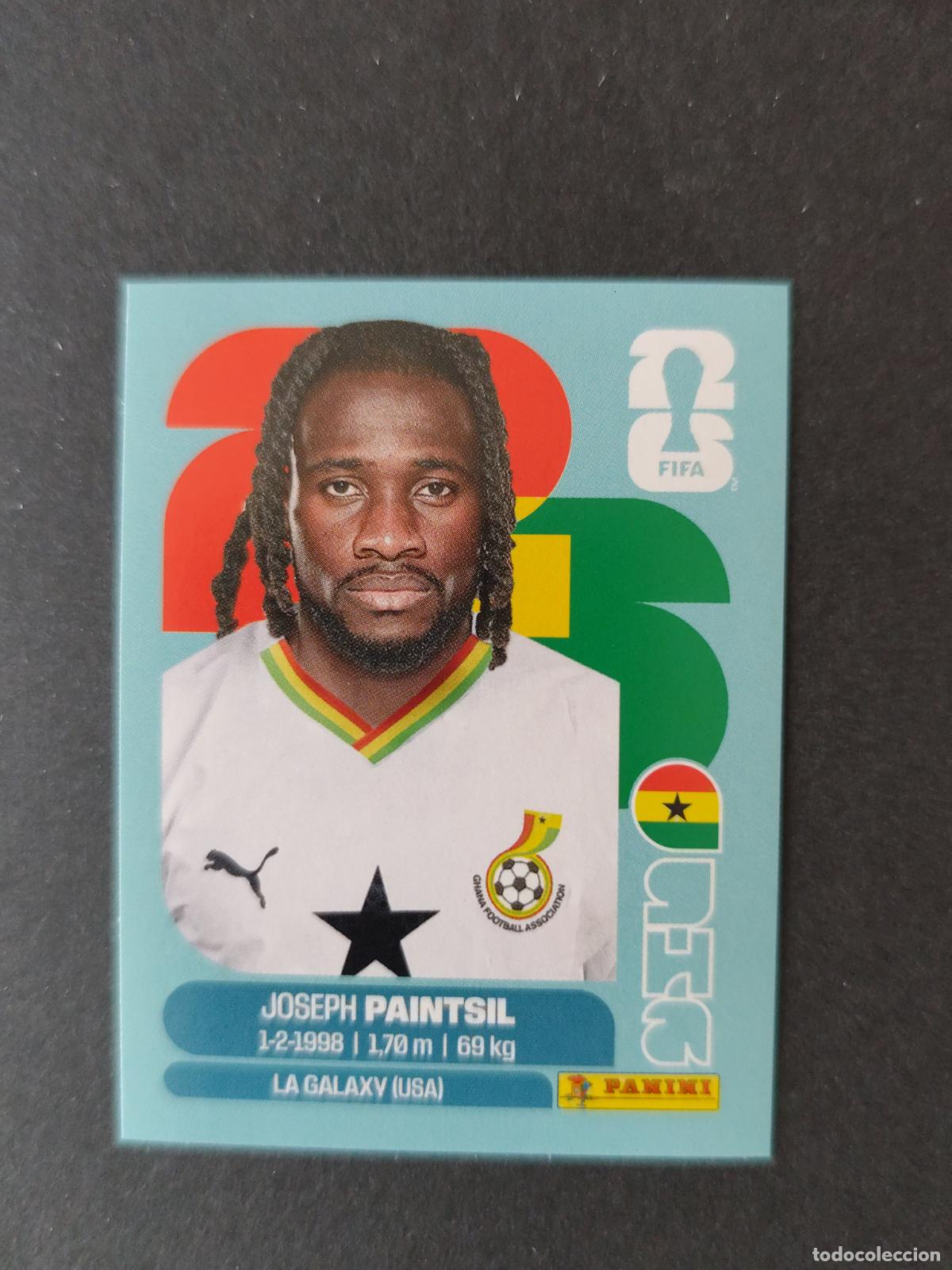 Cromos de F&uacute;tbol: GHA18 JOSEPH PAINTSIL 18 GHANA MUNDIAL FIFA WORLD CUP 2026 STICKER PANINI SIN PEGAR
